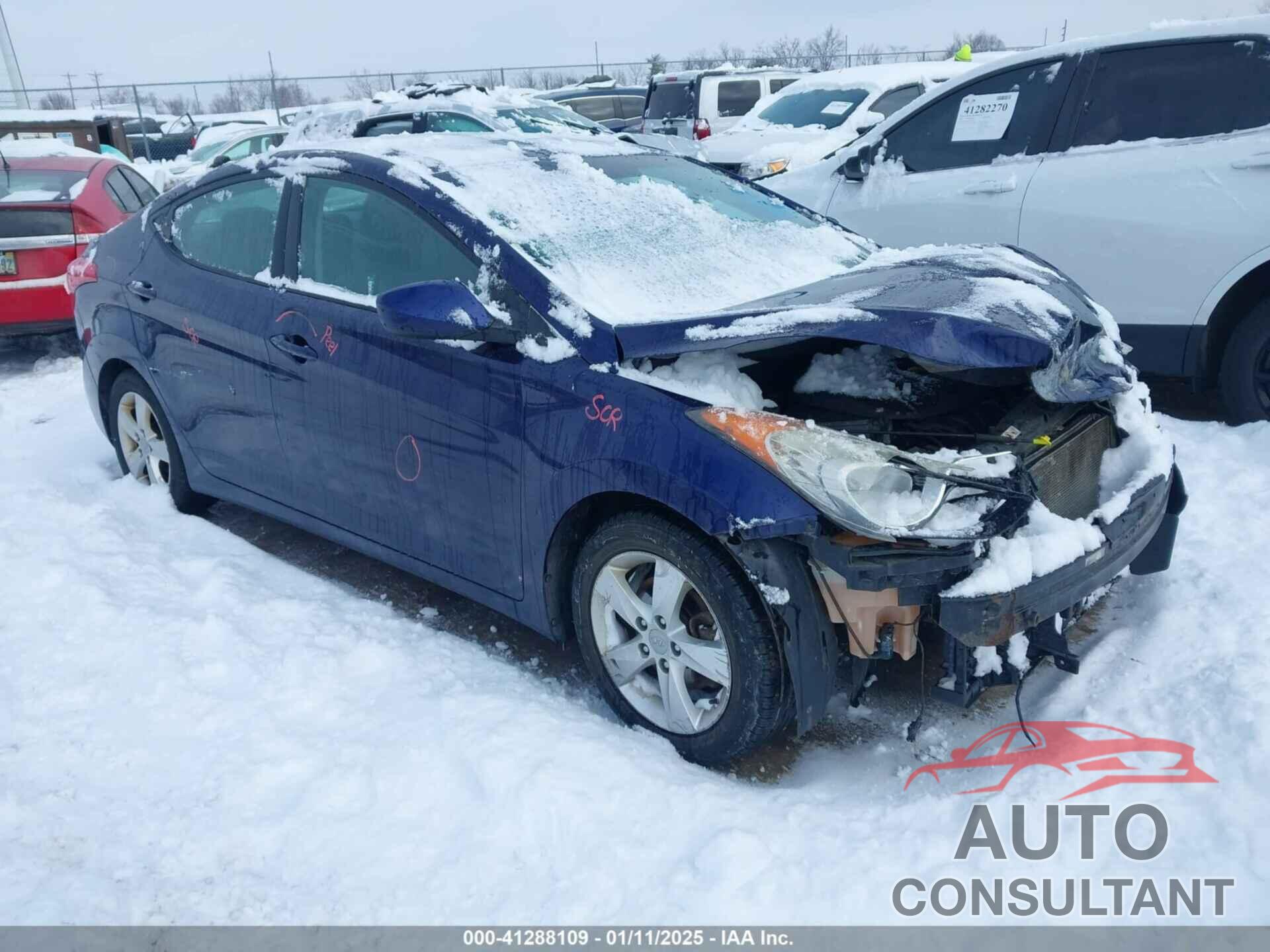 HYUNDAI ELANTRA 2013 - 5NPDH4AE6DH188883