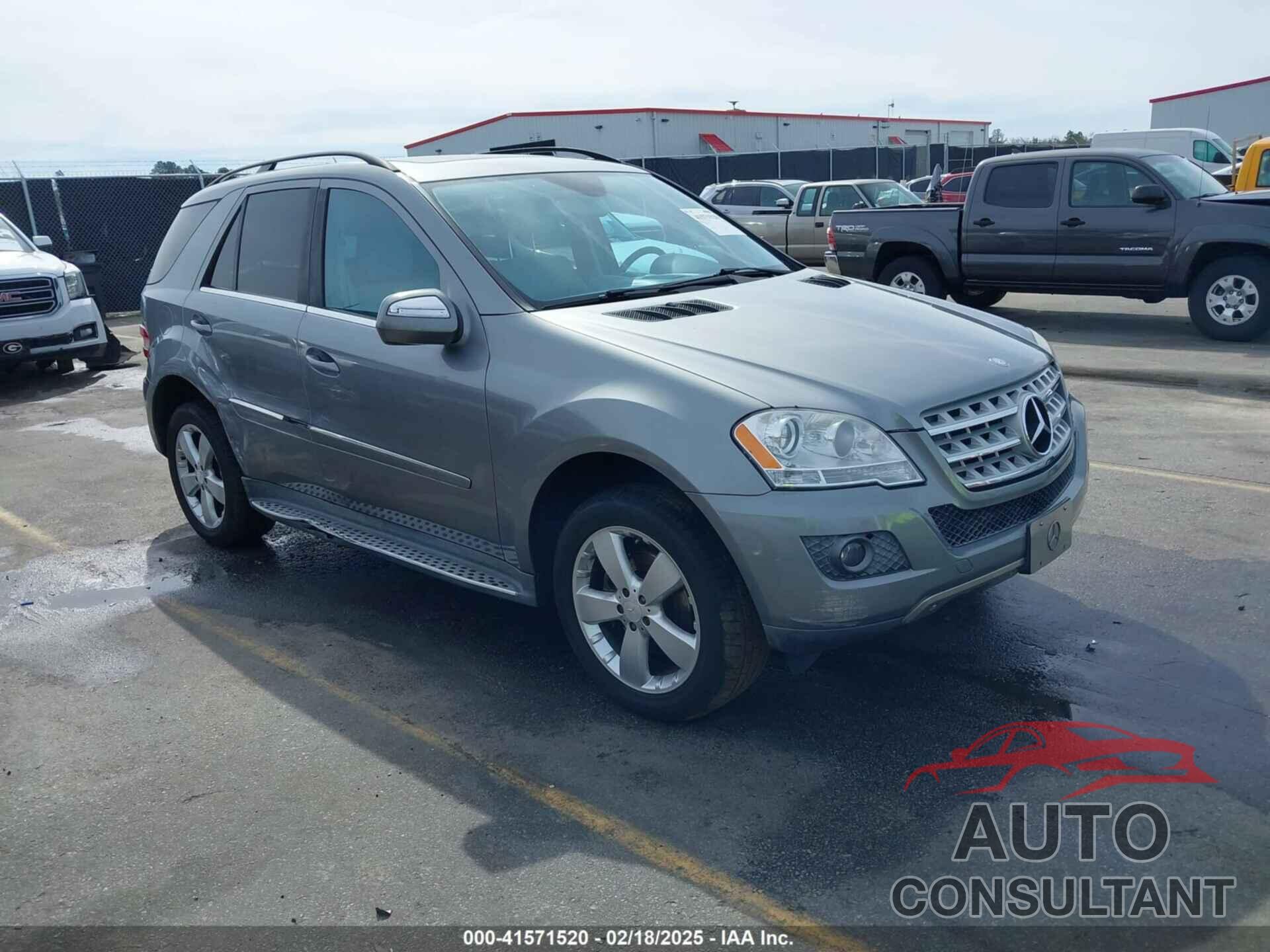 MERCEDES-BENZ ML 350 2010 - 4JGBB5GB4AA609154