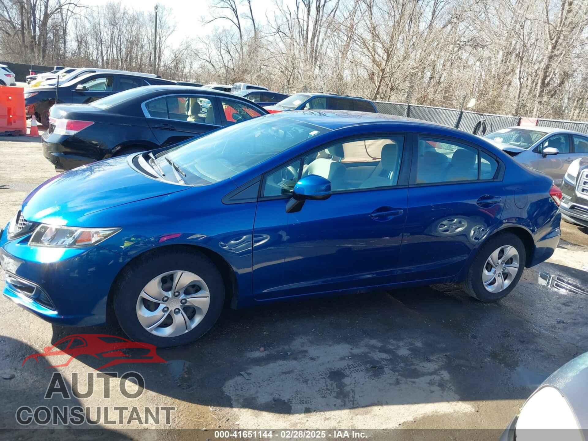 HONDA CIVIC 2013 - 19XFB2F58DE275065
