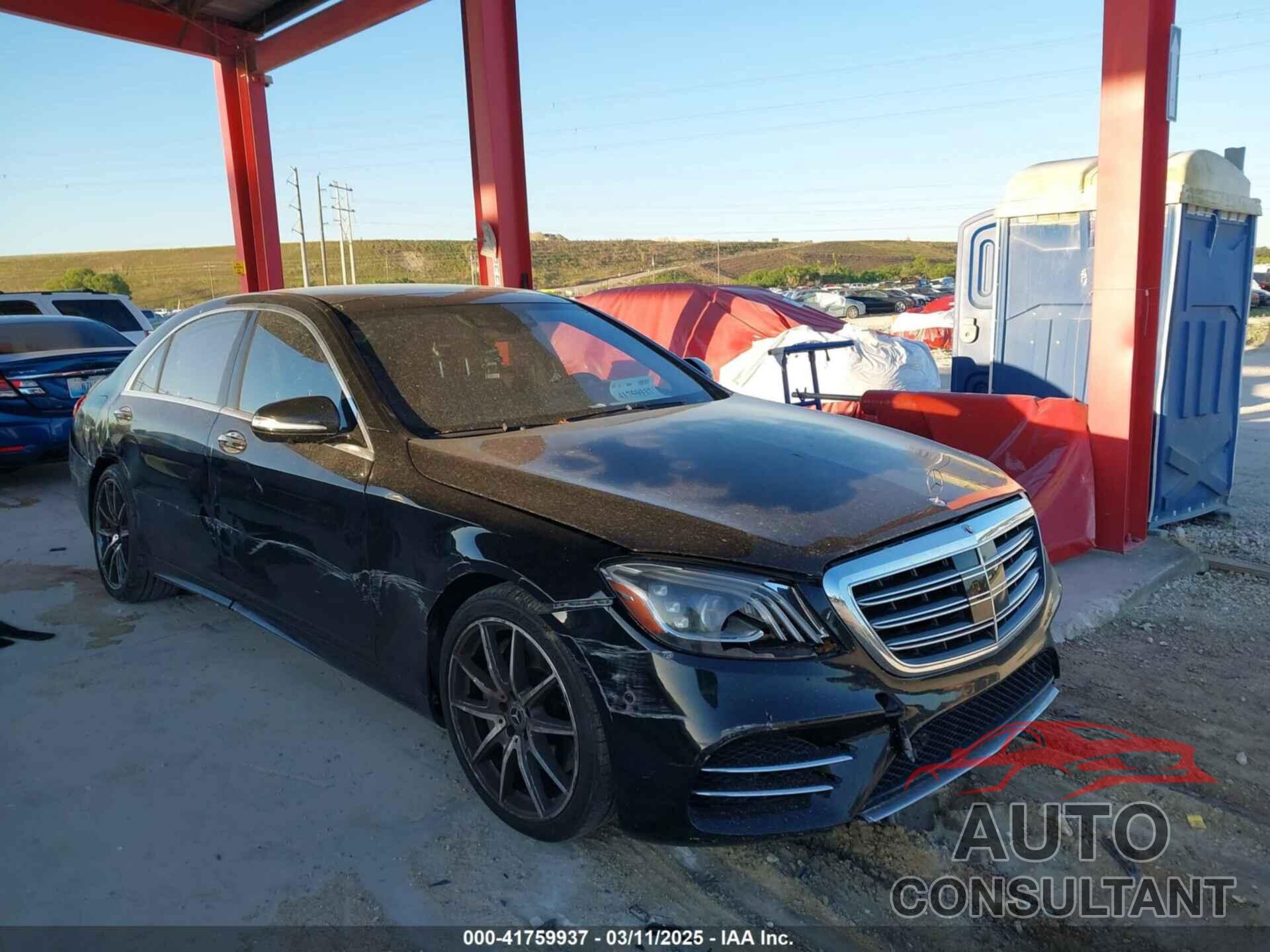 MERCEDES-BENZ S 450 2018 - WDDUG6GBXJA361972