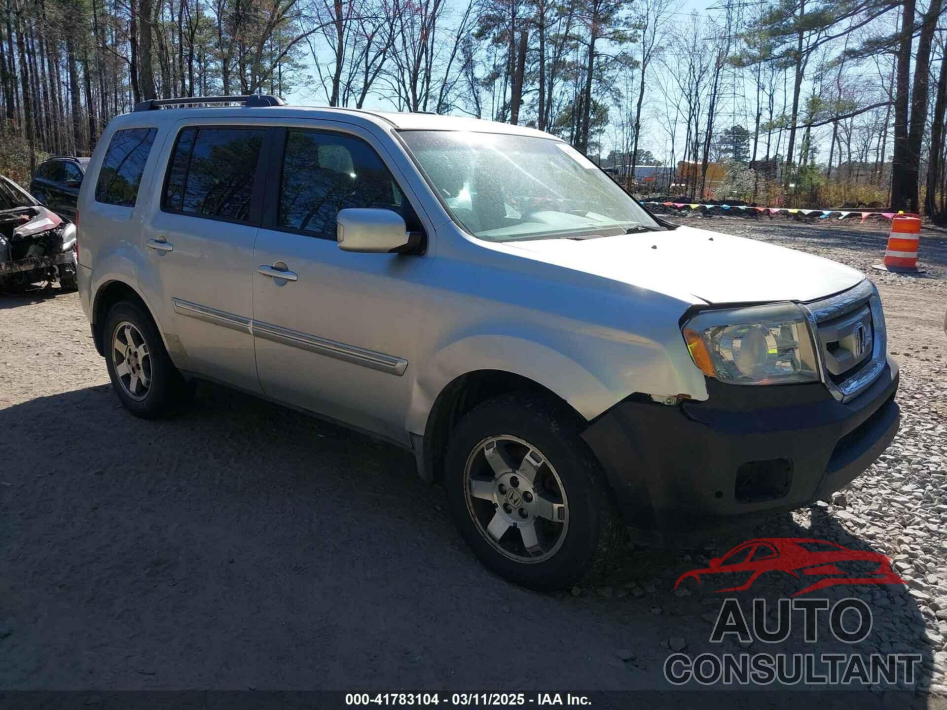 HONDA PILOT 2010 - 5FNYF4H91AB020868