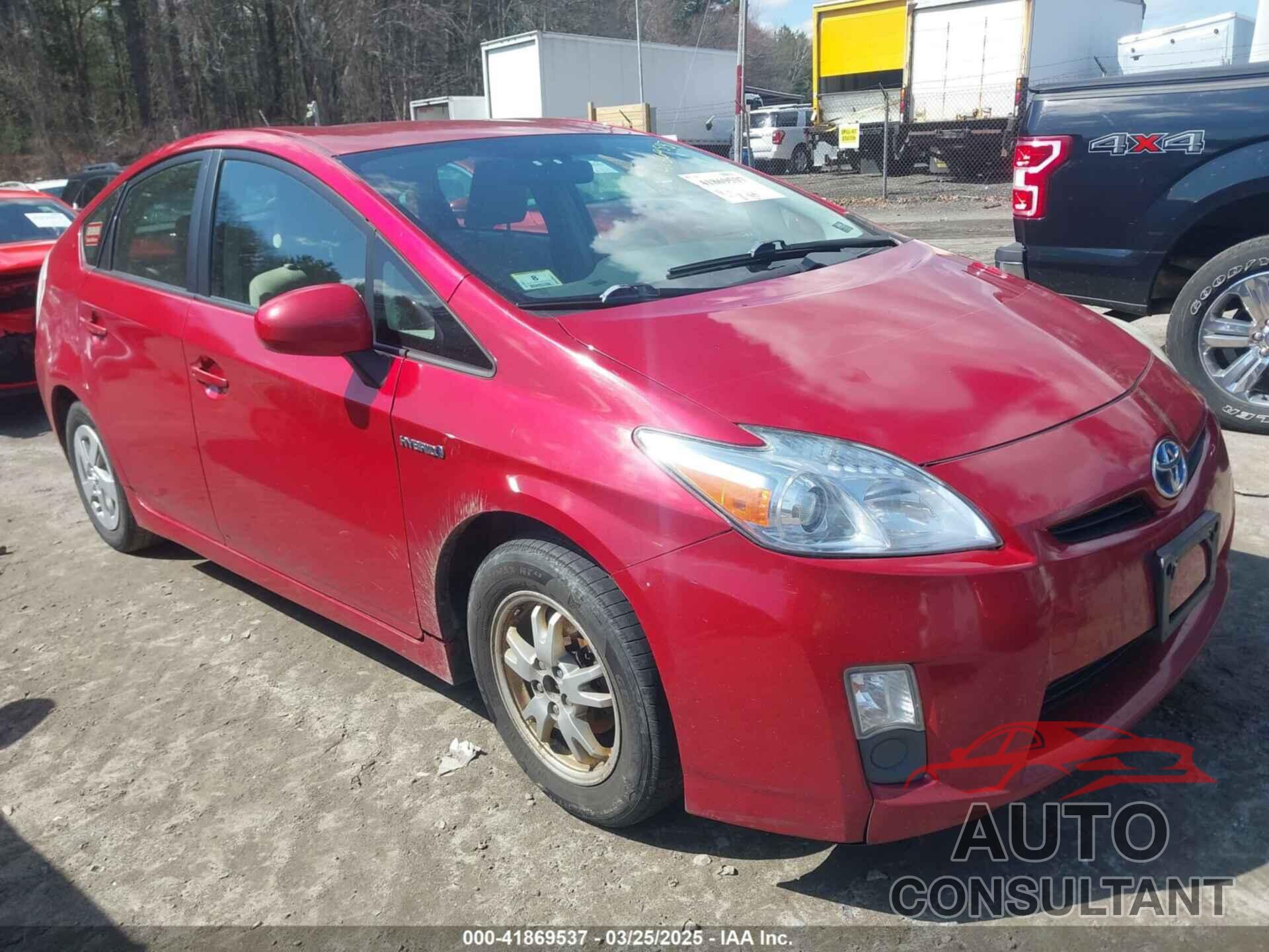 TOYOTA PRIUS 2010 - JTDKN3DUXA0026700