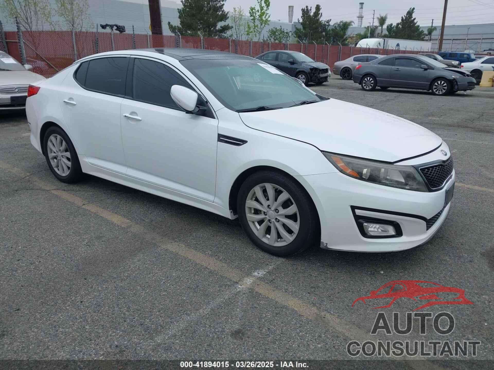 KIA OPTIMA 2014 - 5XXGN4A7XEG304963