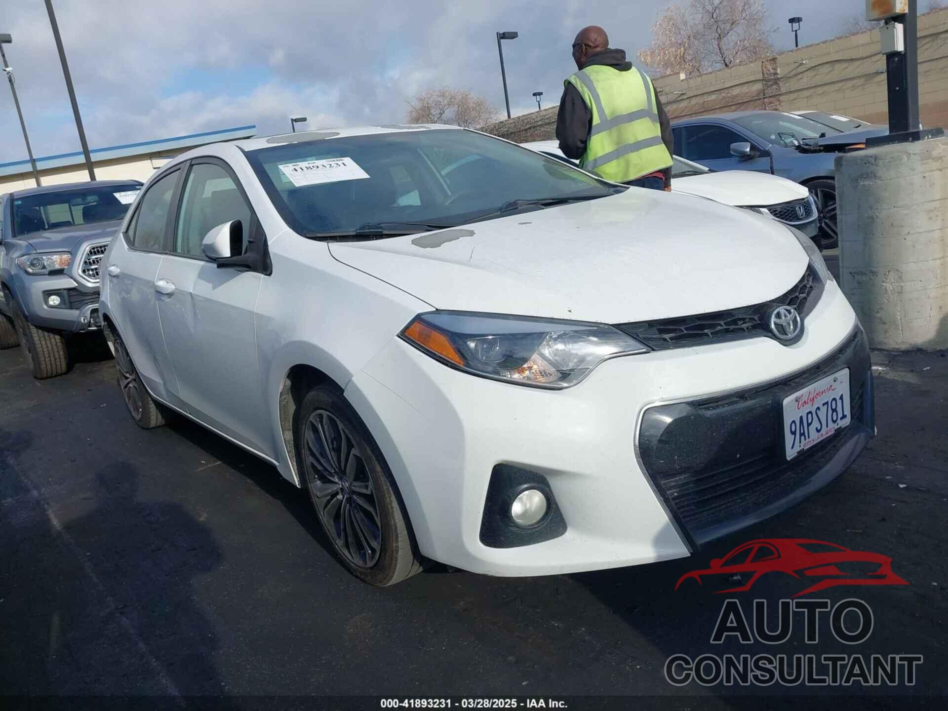 TOYOTA COROLLA 2016 - 5YFBURHE4GP367808