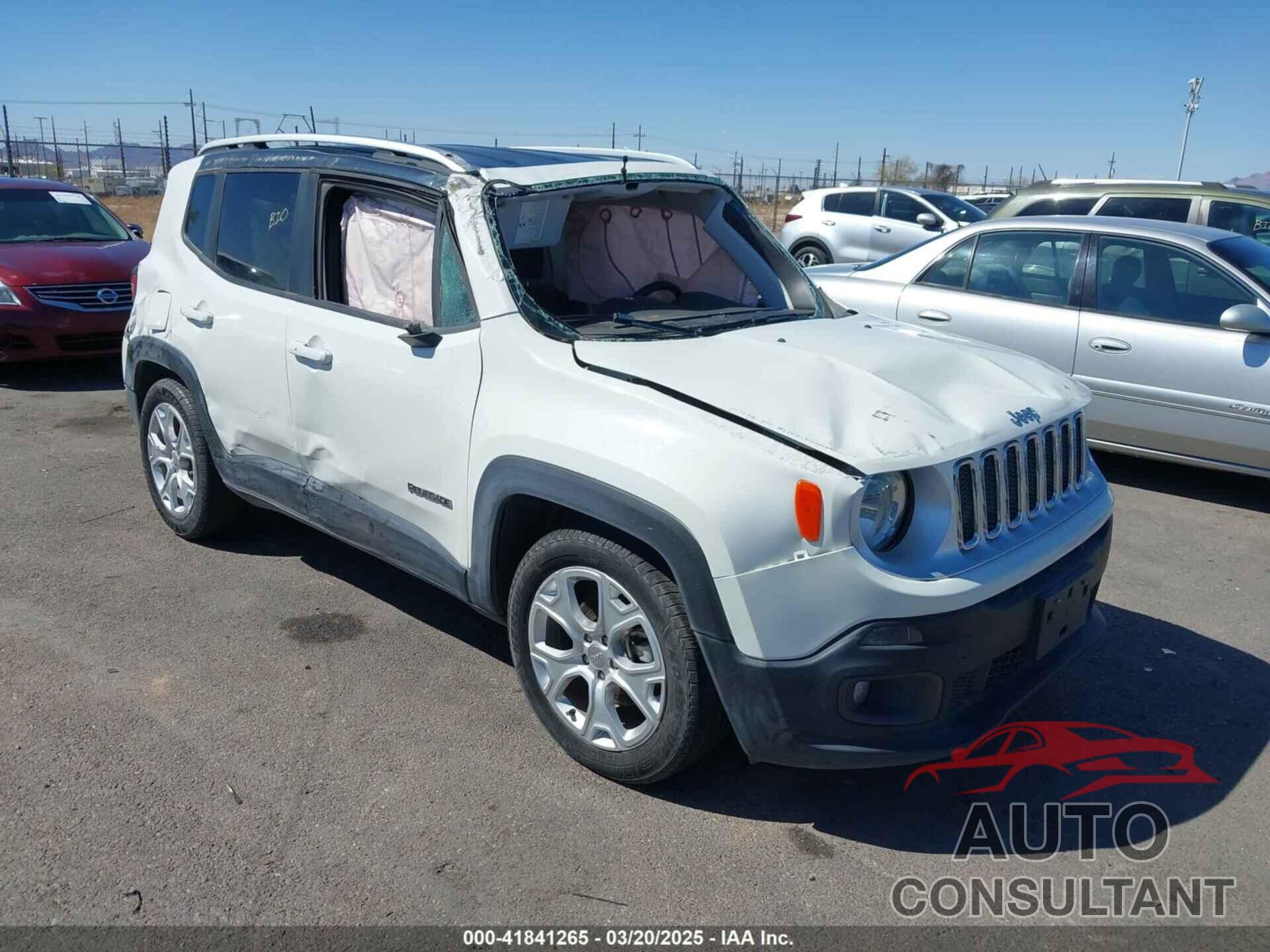 JEEP RENEGADE 2018 - ZACCJADB0JPJ05092