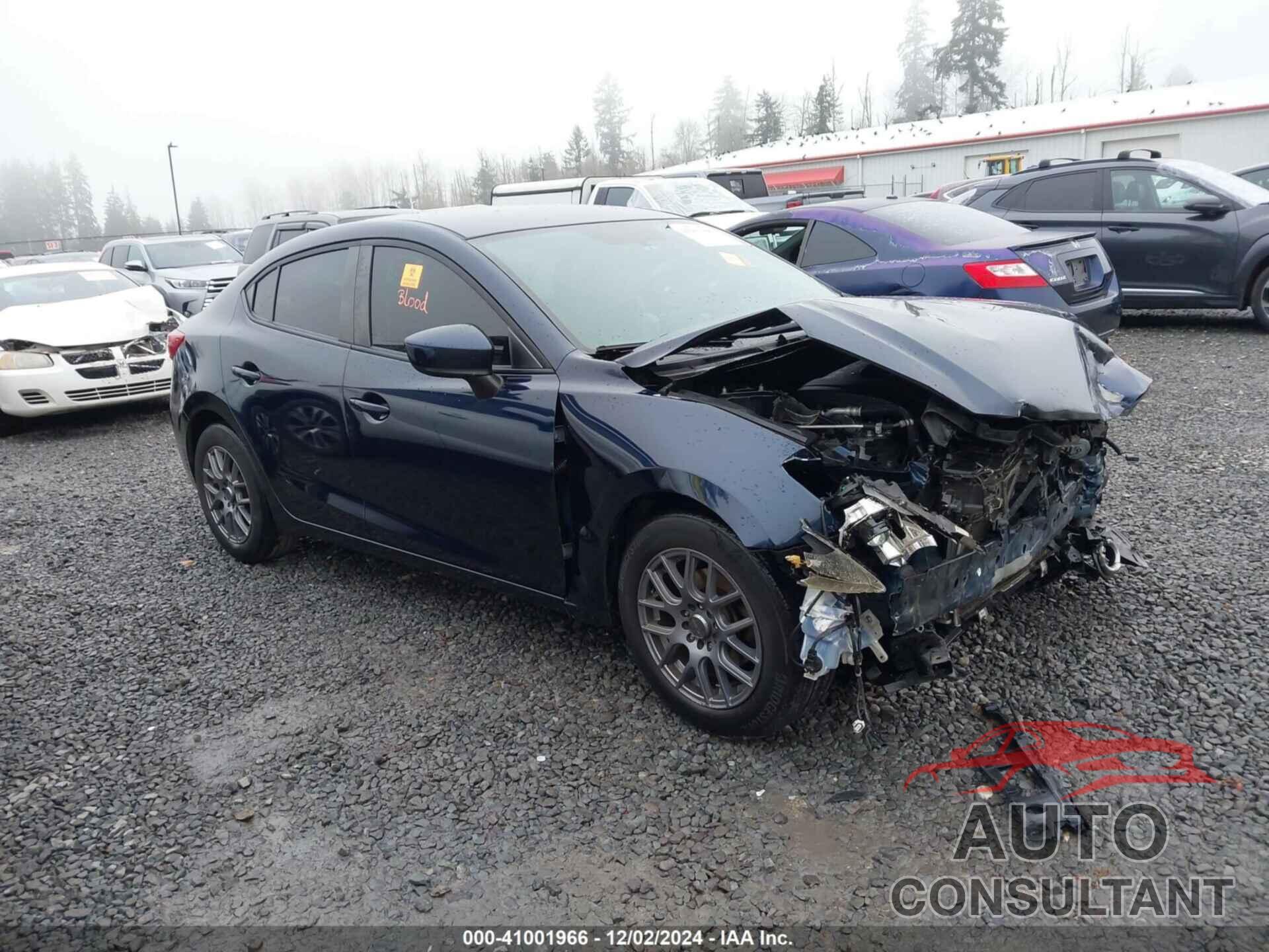 MAZDA MAZDA3 2015 - JM1BM1U79F1271345