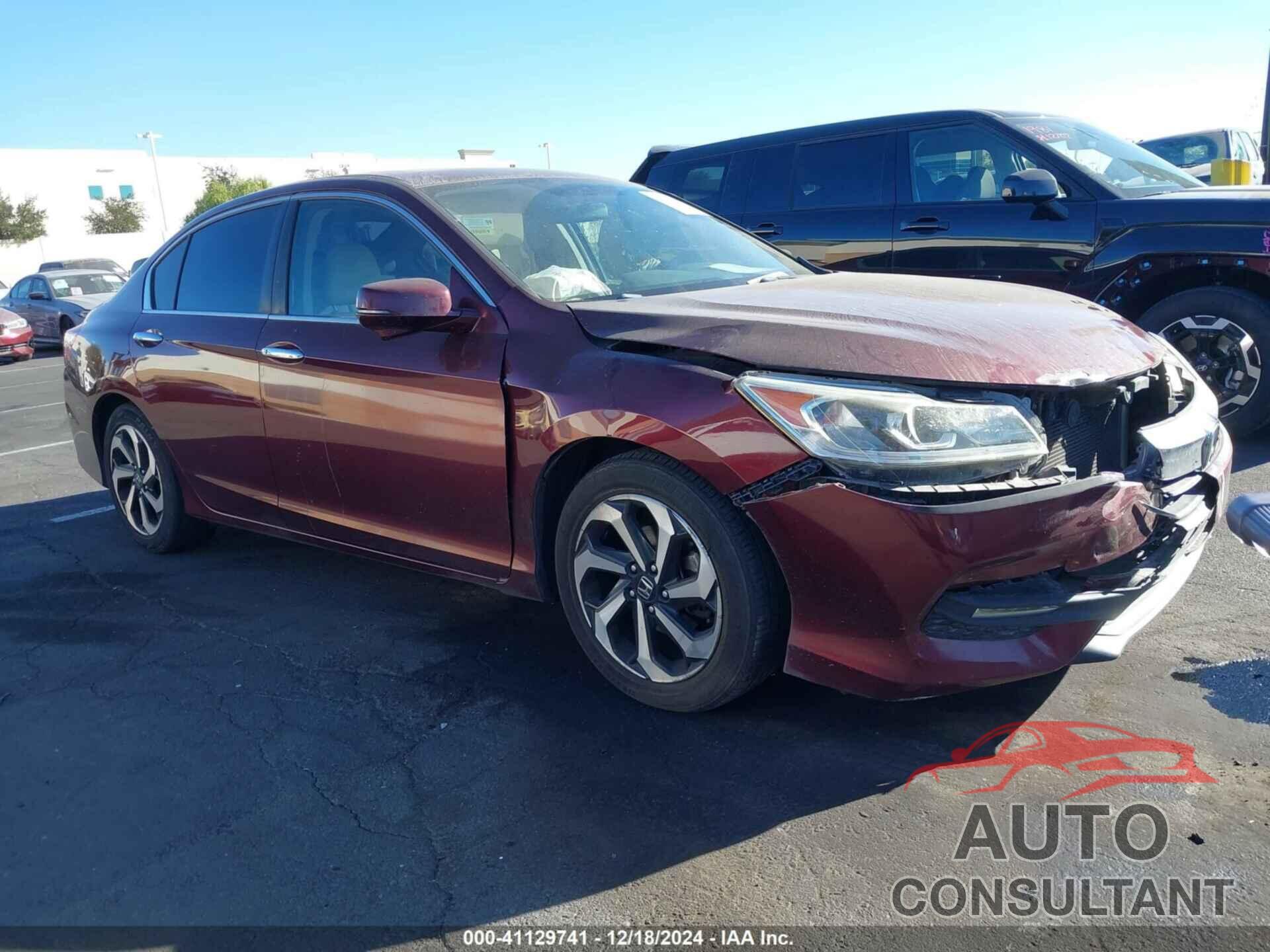 HONDA ACCORD 2016 - 1HGCR2F72GA004527