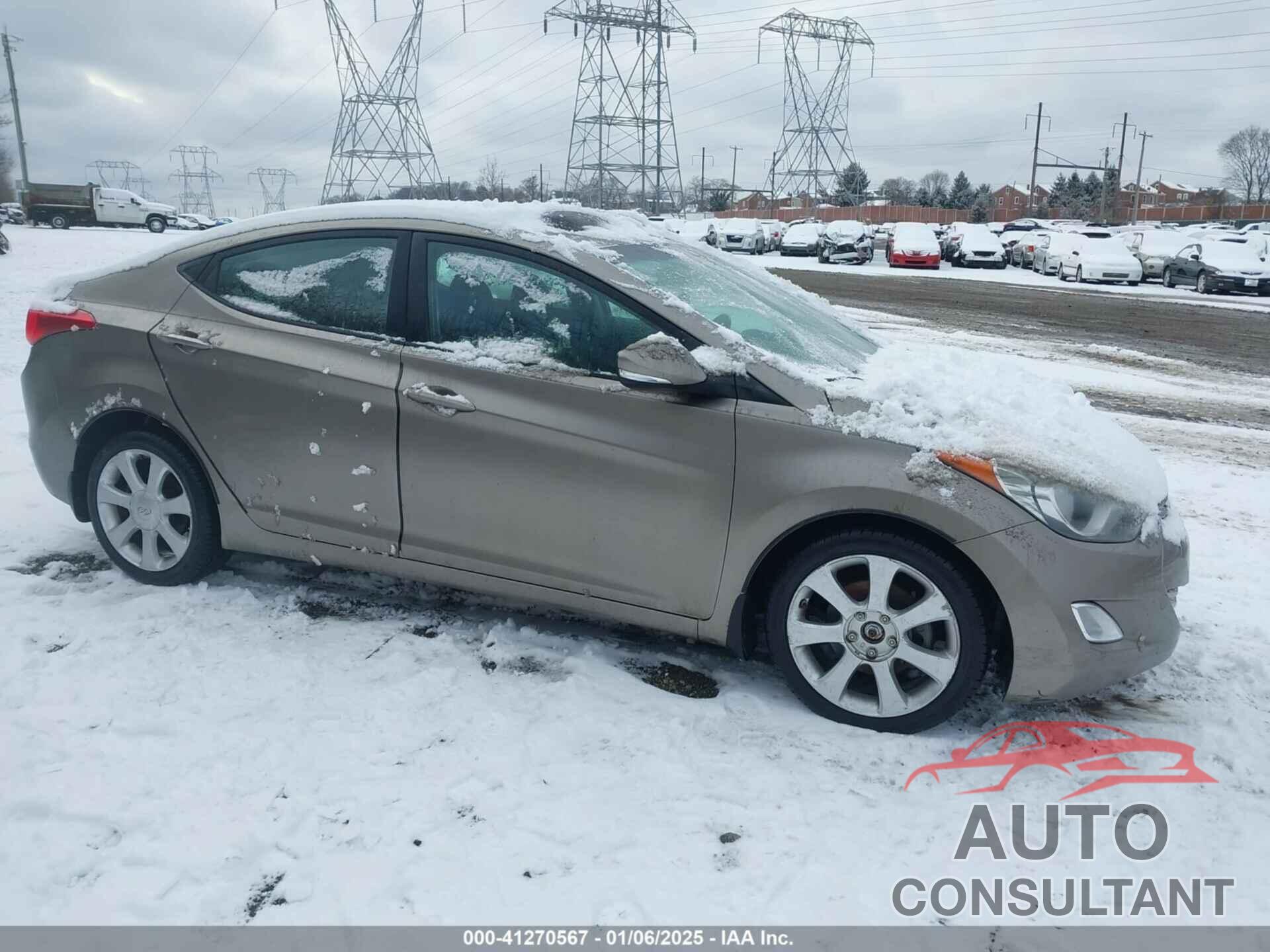 HYUNDAI ELANTRA 2013 - 5NPDH4AE7DH252753