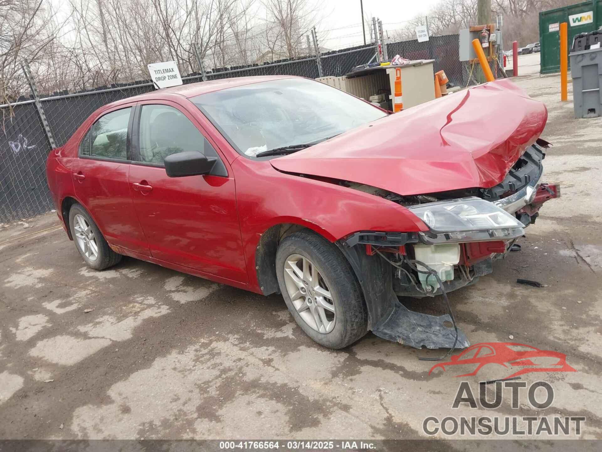 FORD FUSION 2010 - 3FAHP0GA4AR219404