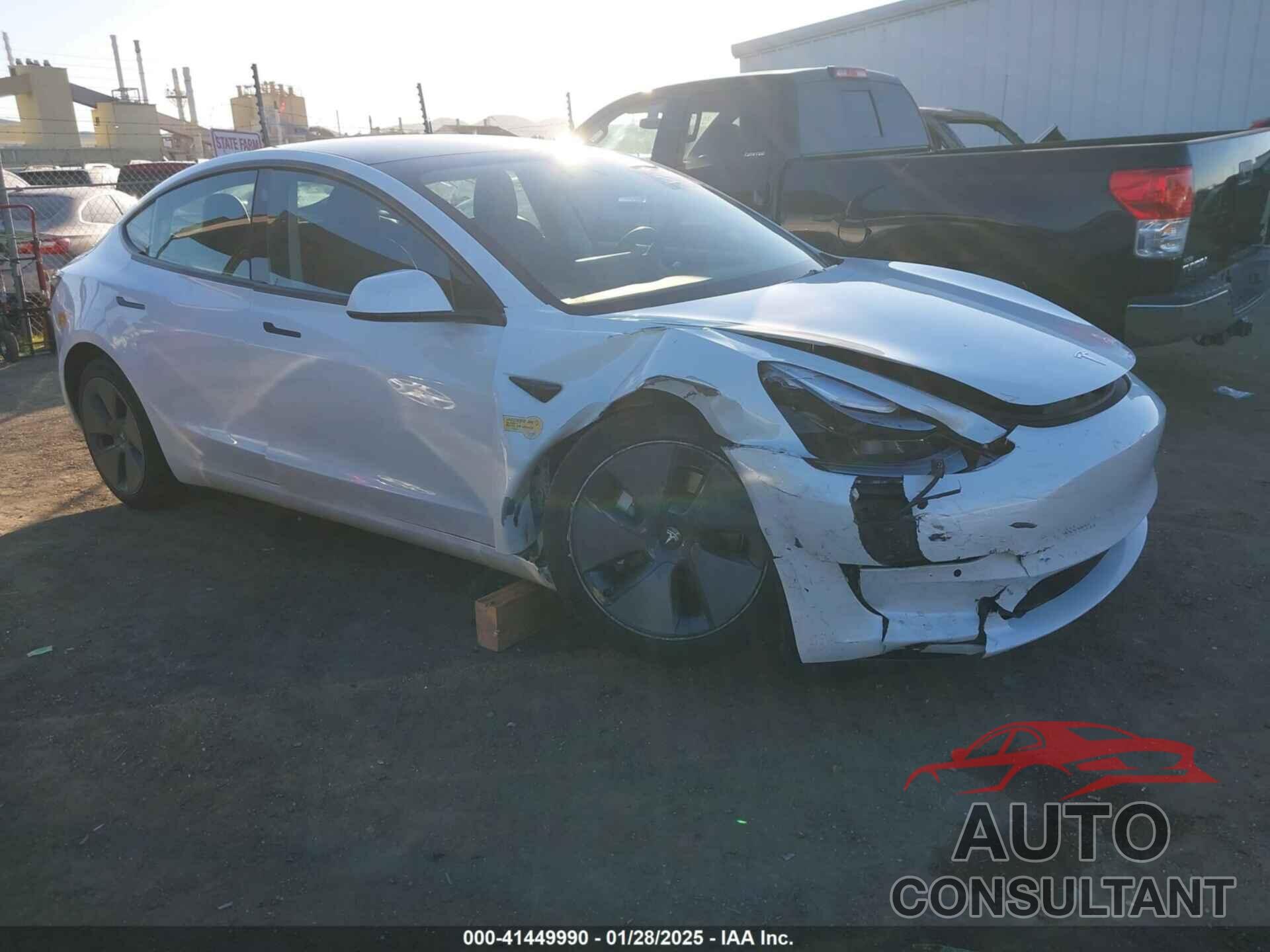 TESLA MODEL 3 2022 - 5YJ3E1EB4NF106748