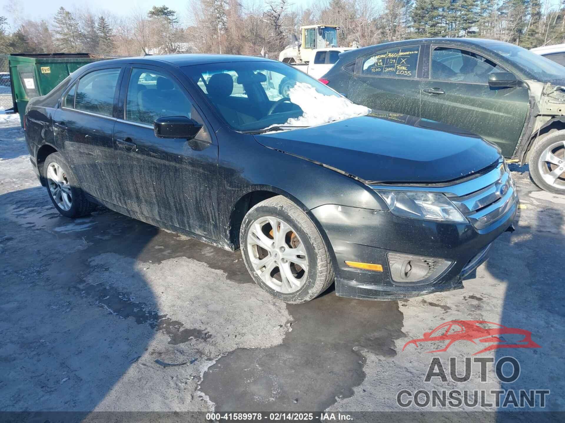 FORD FUSION 2012 - 3FAHP0HA2CR319387