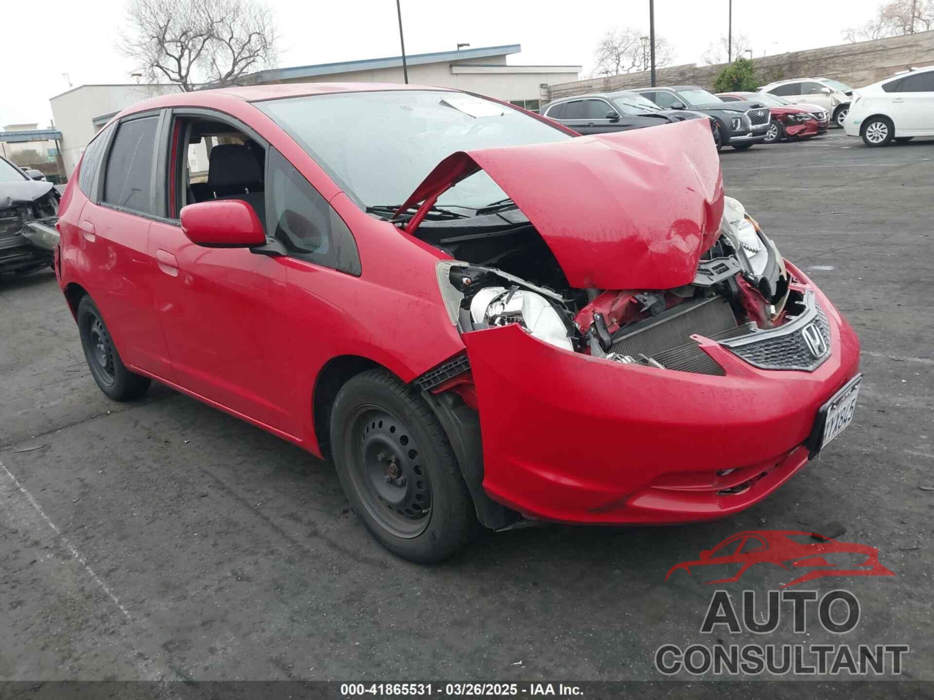 HONDA FIT 2013 - JHMGE8H3XDC034737