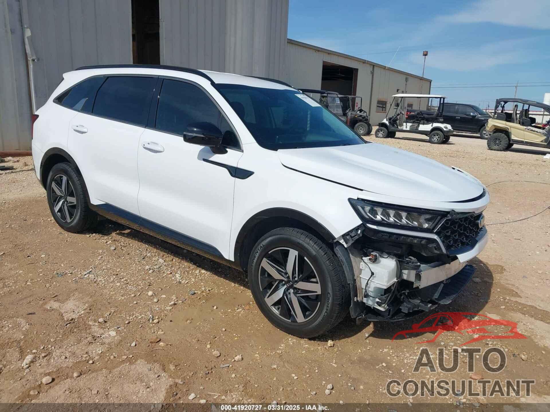 KIA SORENTO 2021 - 5XYRL4LC5MG020451