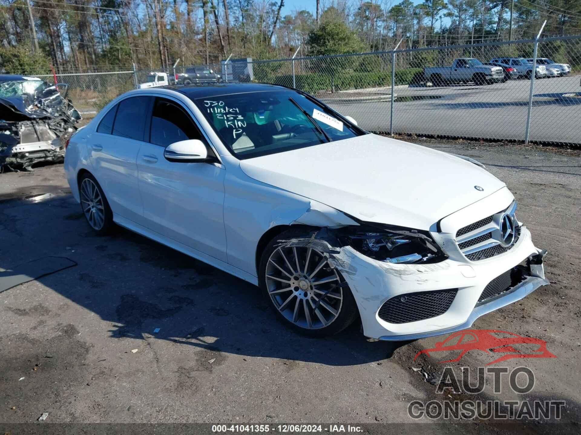 MERCEDES-BENZ C-CLASS 2016 - 55SWF4JB0GU132153