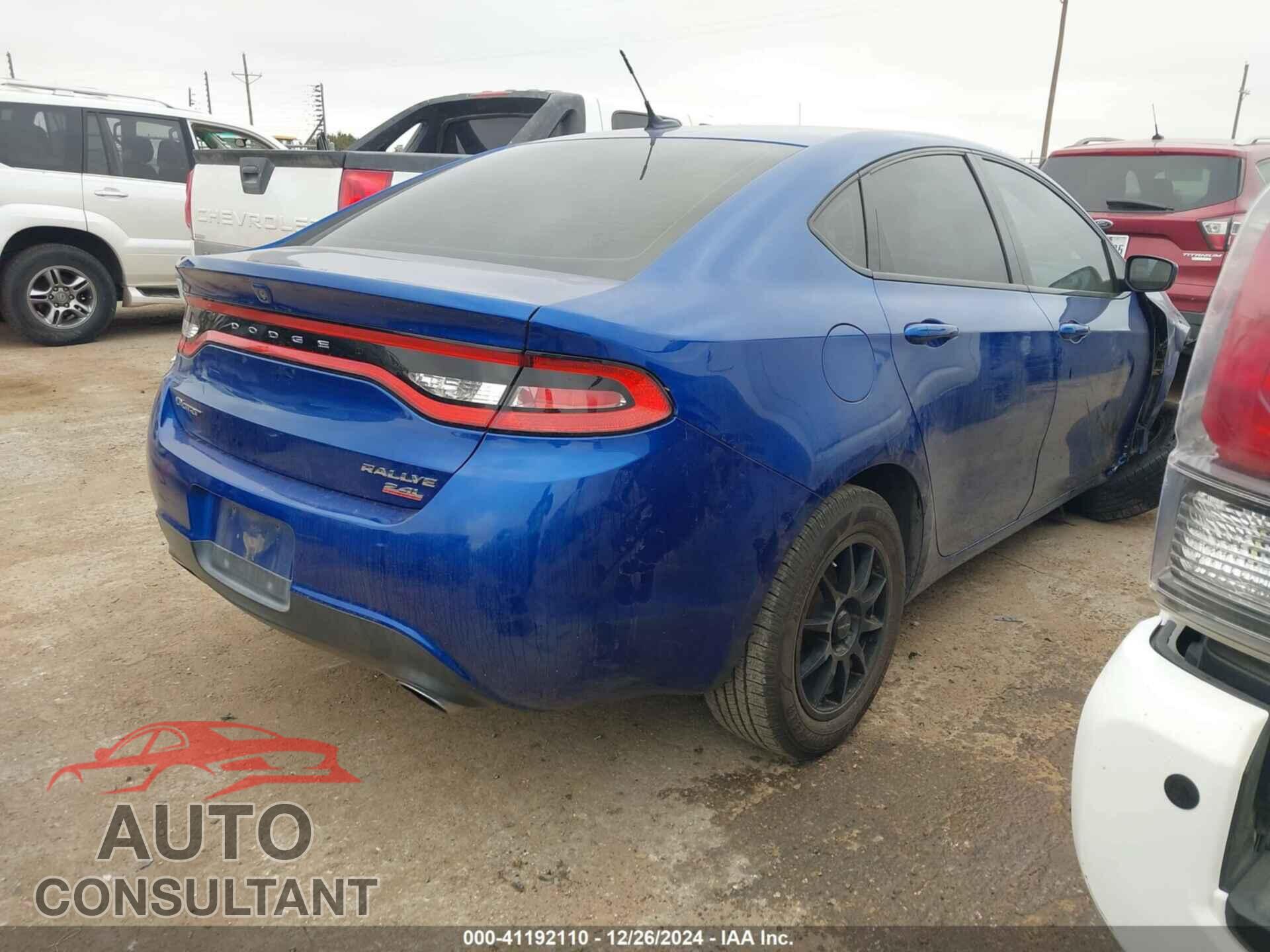 DODGE DART 2014 - 1C3CDFBB0ED669375