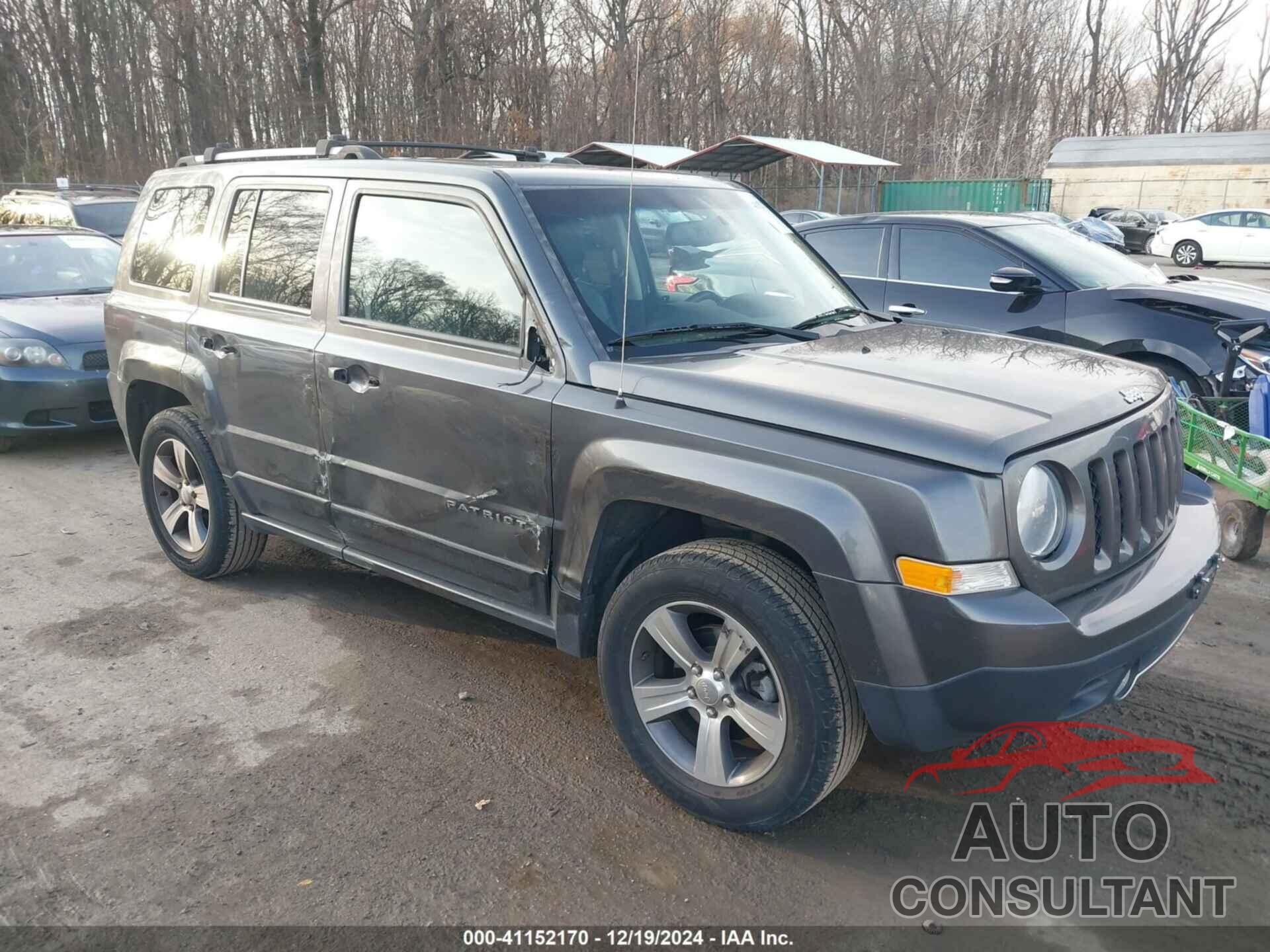 JEEP PATRIOT 2017 - 1C4NJRFB1HD110320
