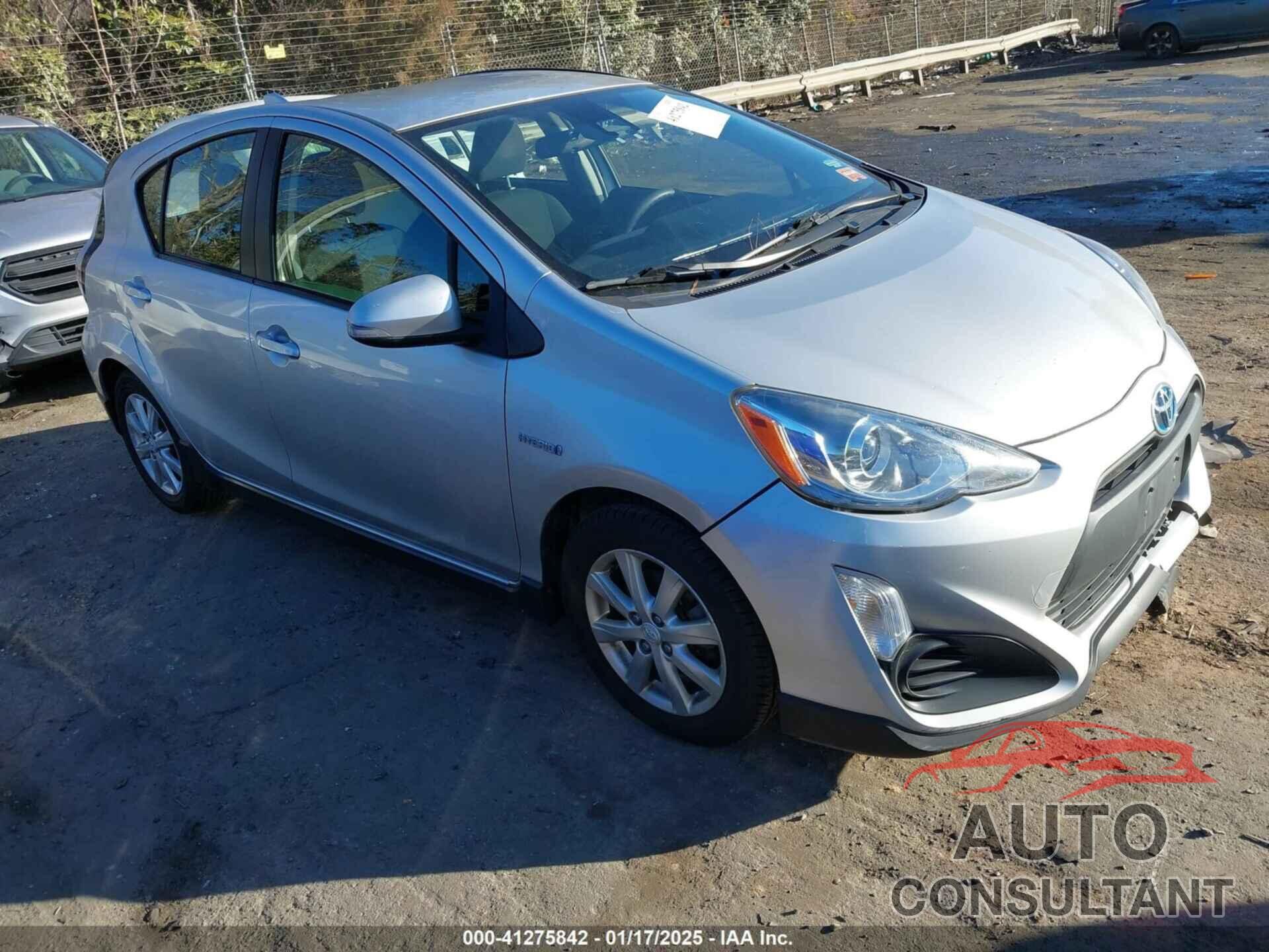 TOYOTA PRIUS C 2017 - JTDKDTB31H1593038