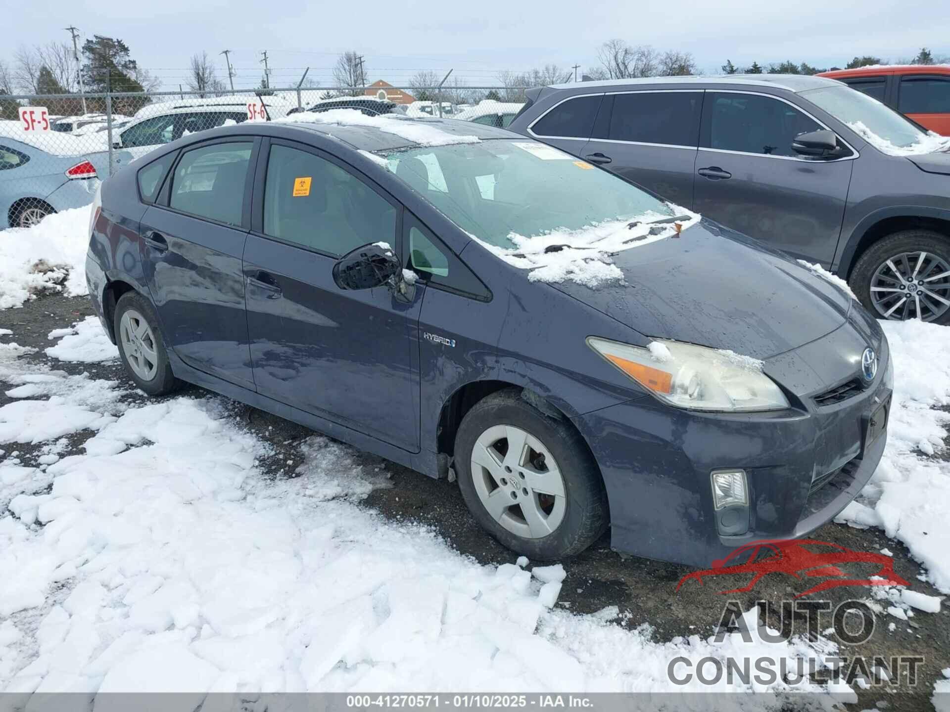 TOYOTA PRIUS 2010 - JTDKN3DU2A0225241