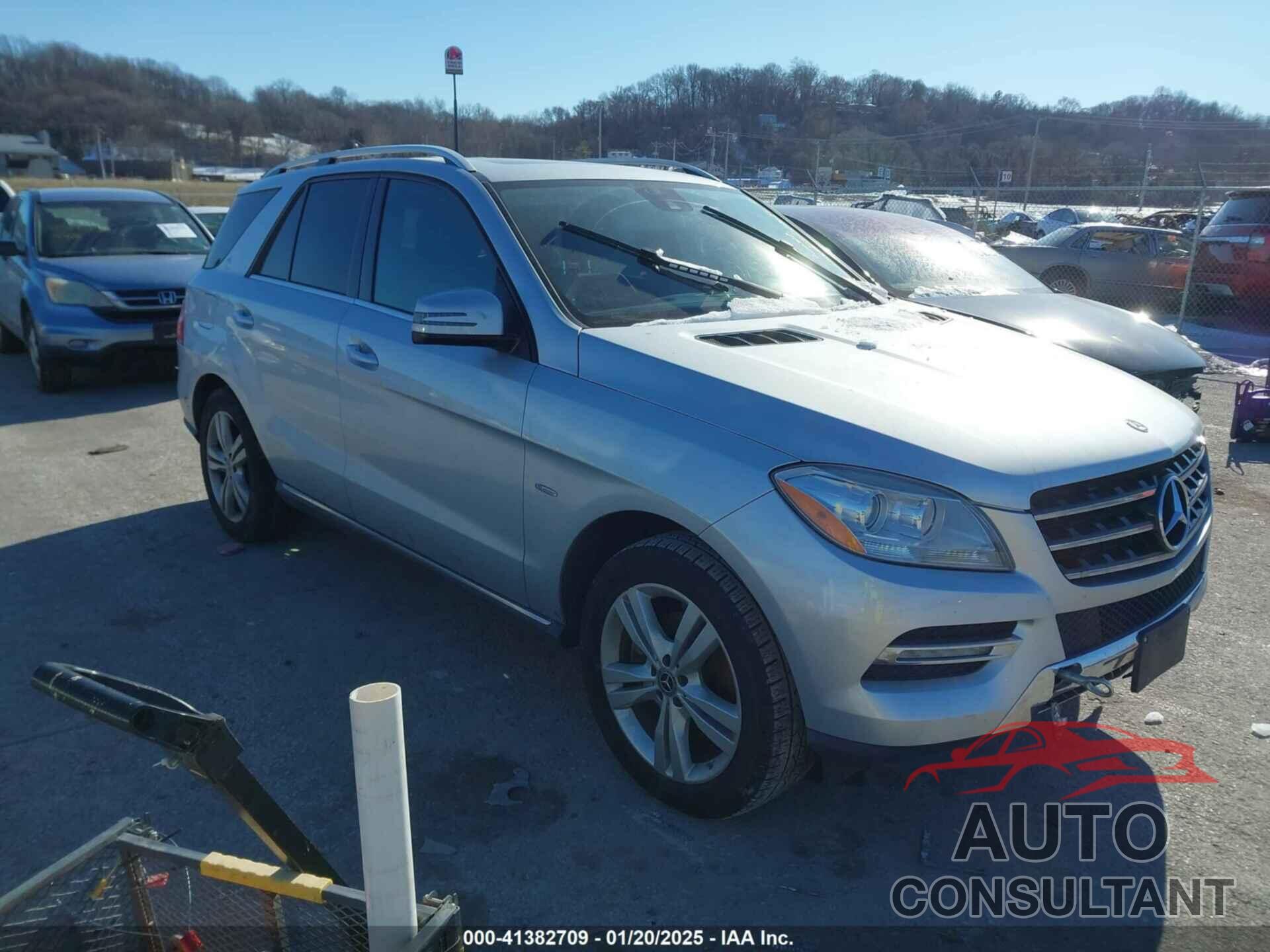 MERCEDES-BENZ ML 350 BLUETEC 2012 - 4JGDA2EB3CA033184