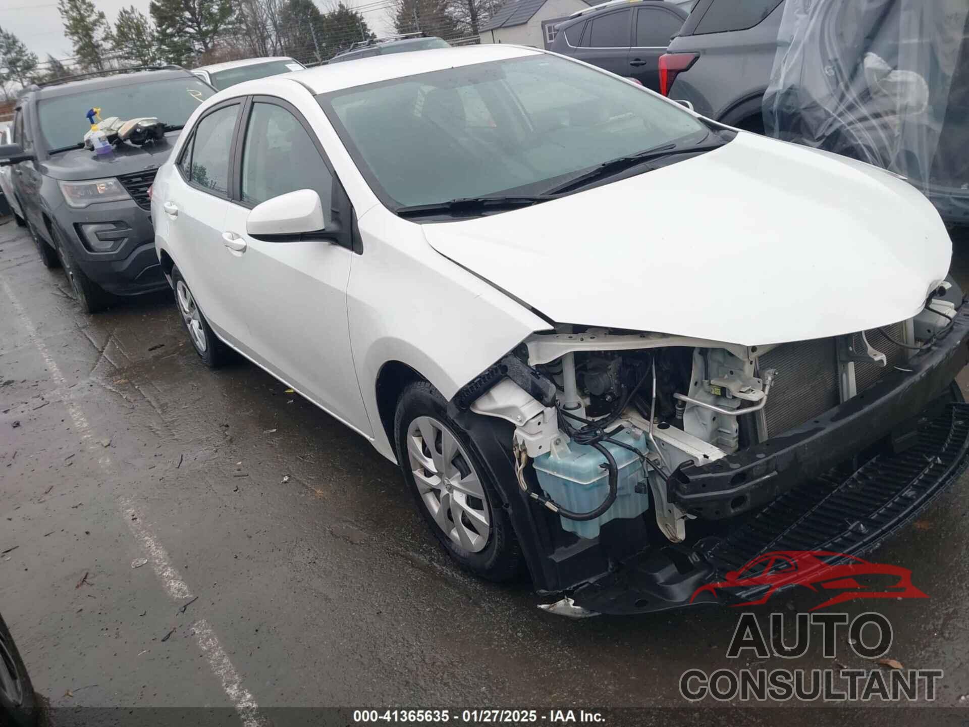 TOYOTA COROLLA 2015 - 2T1BURHE1FC279720