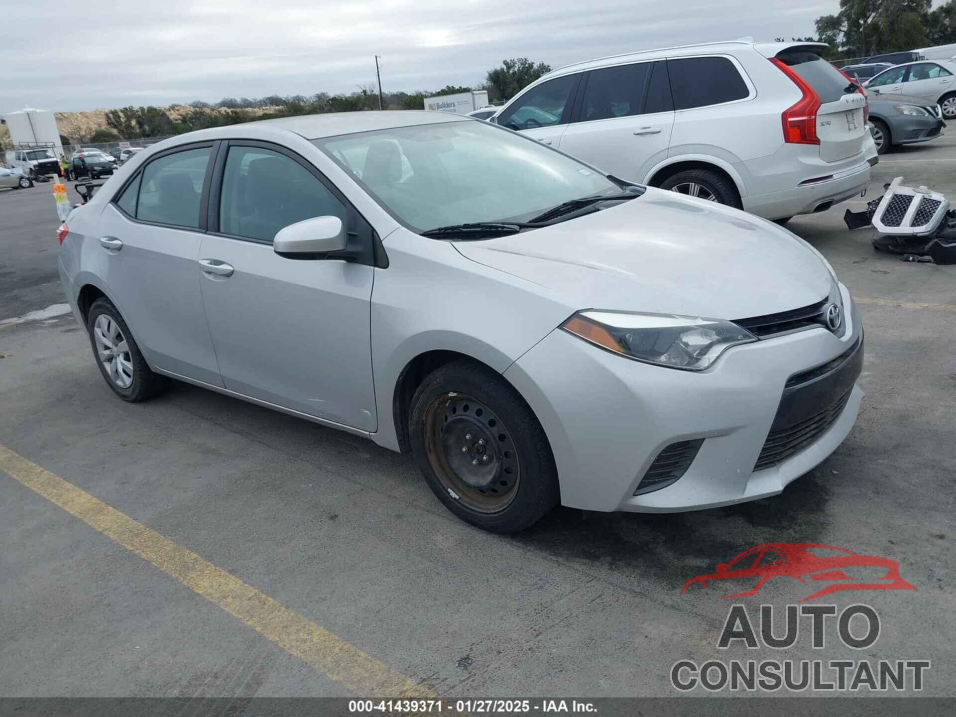 TOYOTA COROLLA 2015 - 2T1BURHE1FC295674