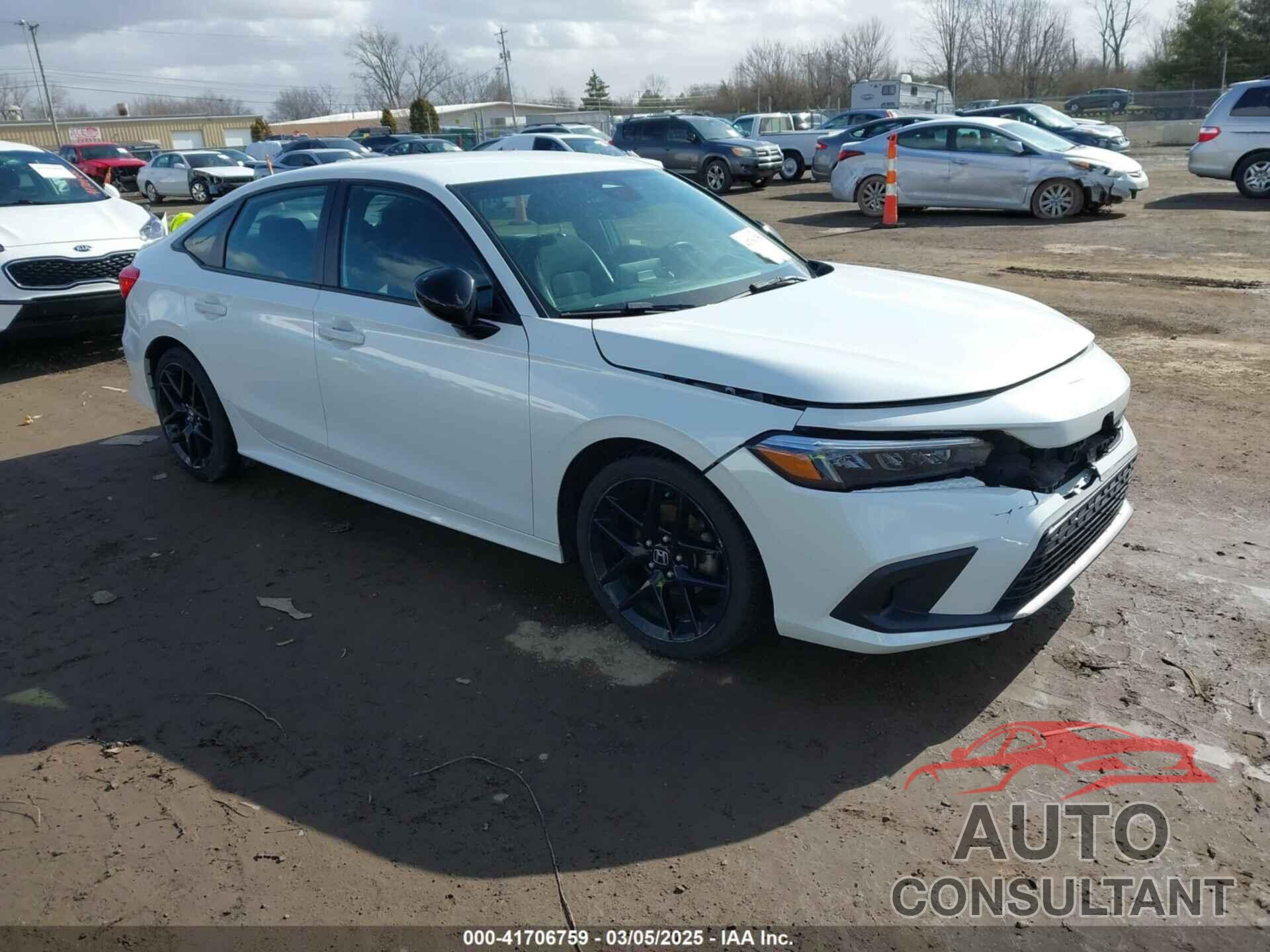 HONDA CIVIC 2022 - 2HGFE2F57NH547586