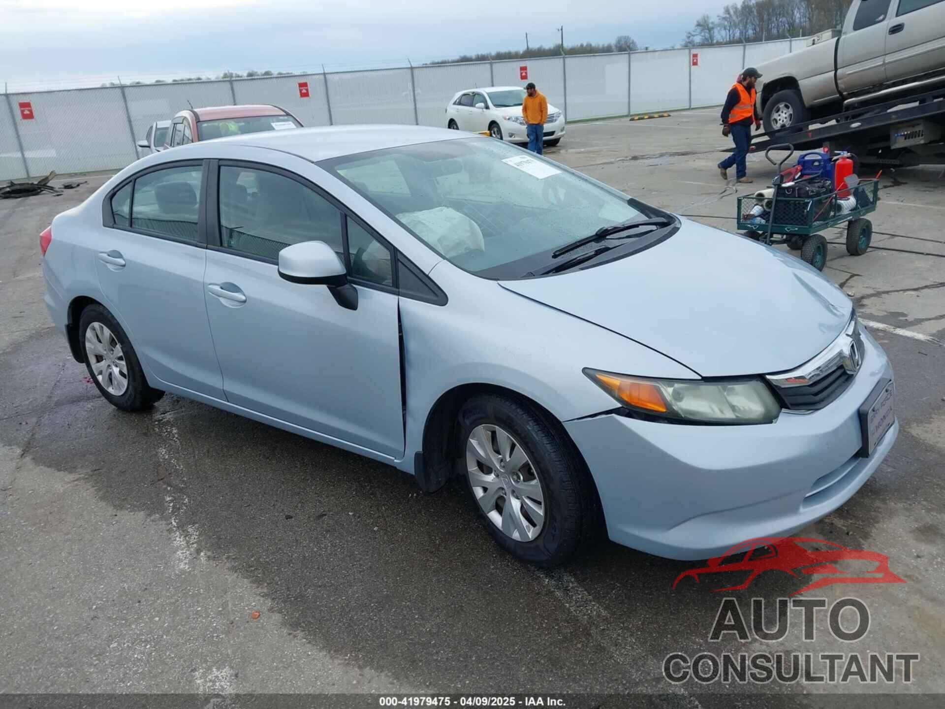 HONDA CIVIC 2012 - 19XFB2F52CE025805