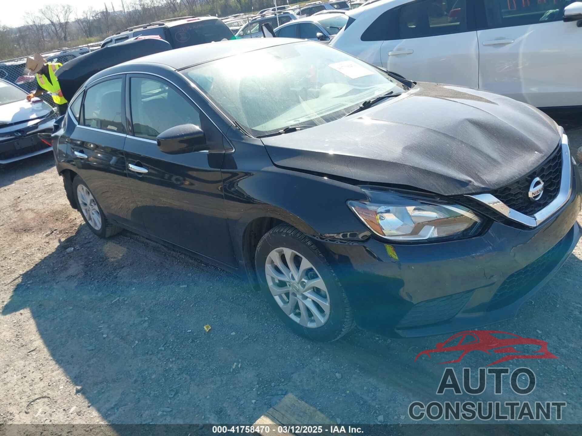 NISSAN SENTRA 2019 - 3N1AB7AP3KY454418