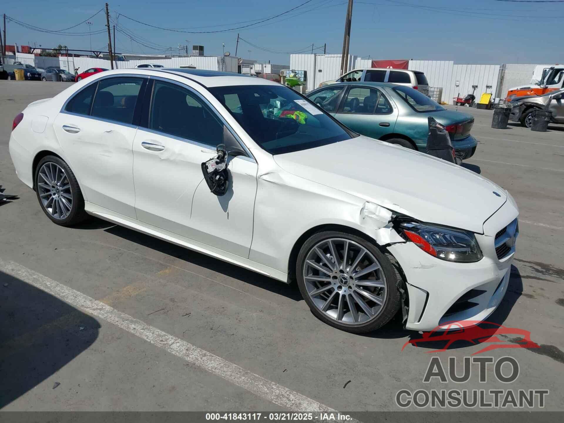 MERCEDES-BENZ C 300 2021 - W1KWF8DBXMR625290