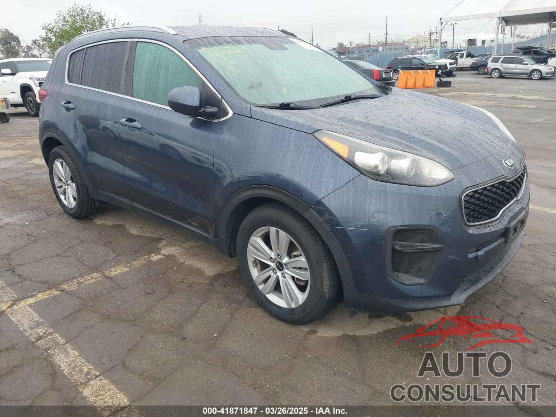 KIA SPORTAGE 2018 - KNDPM3ACXJ7413596