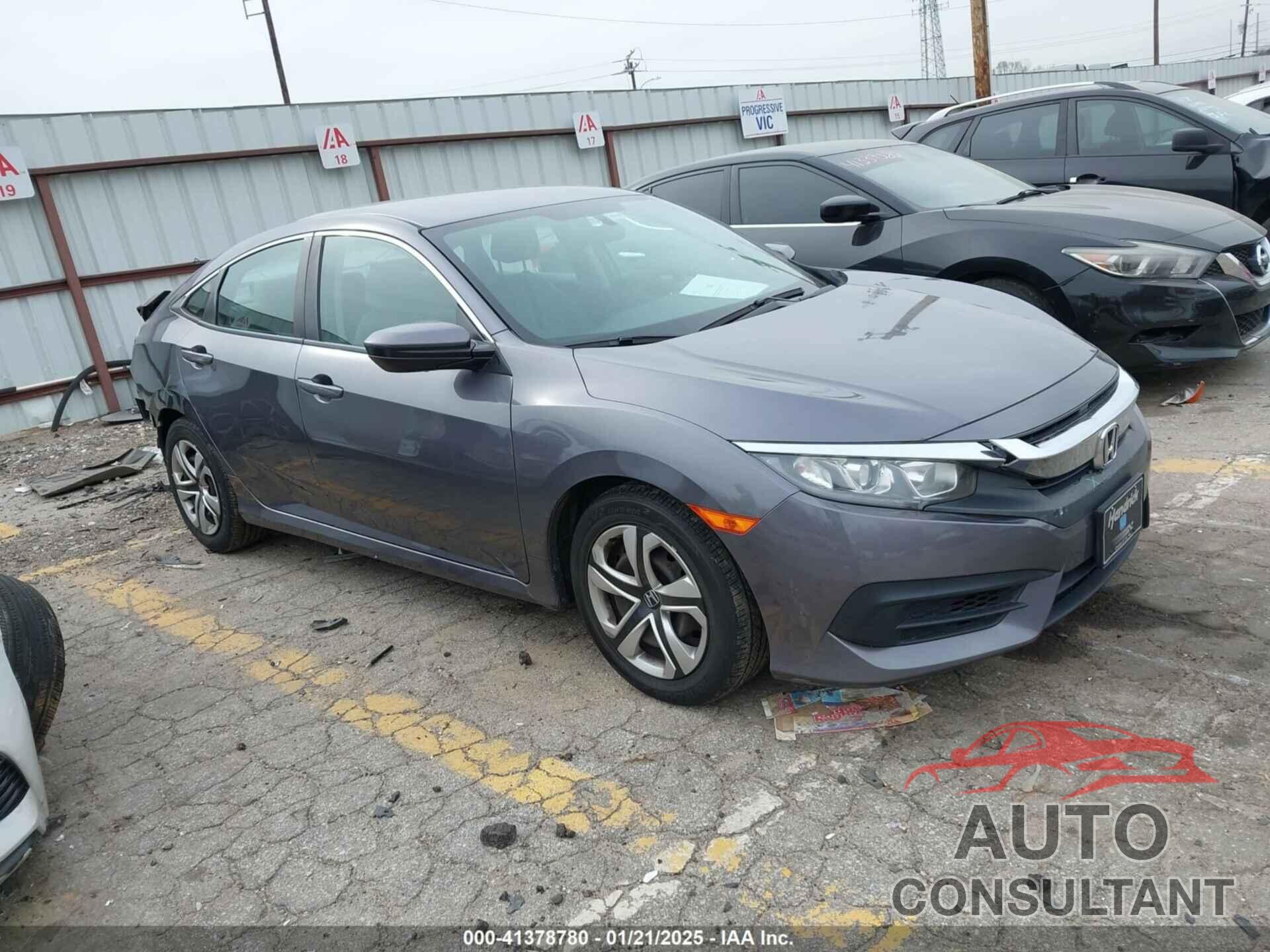 HONDA CIVIC 2018 - 2HGFC2F52JH599773