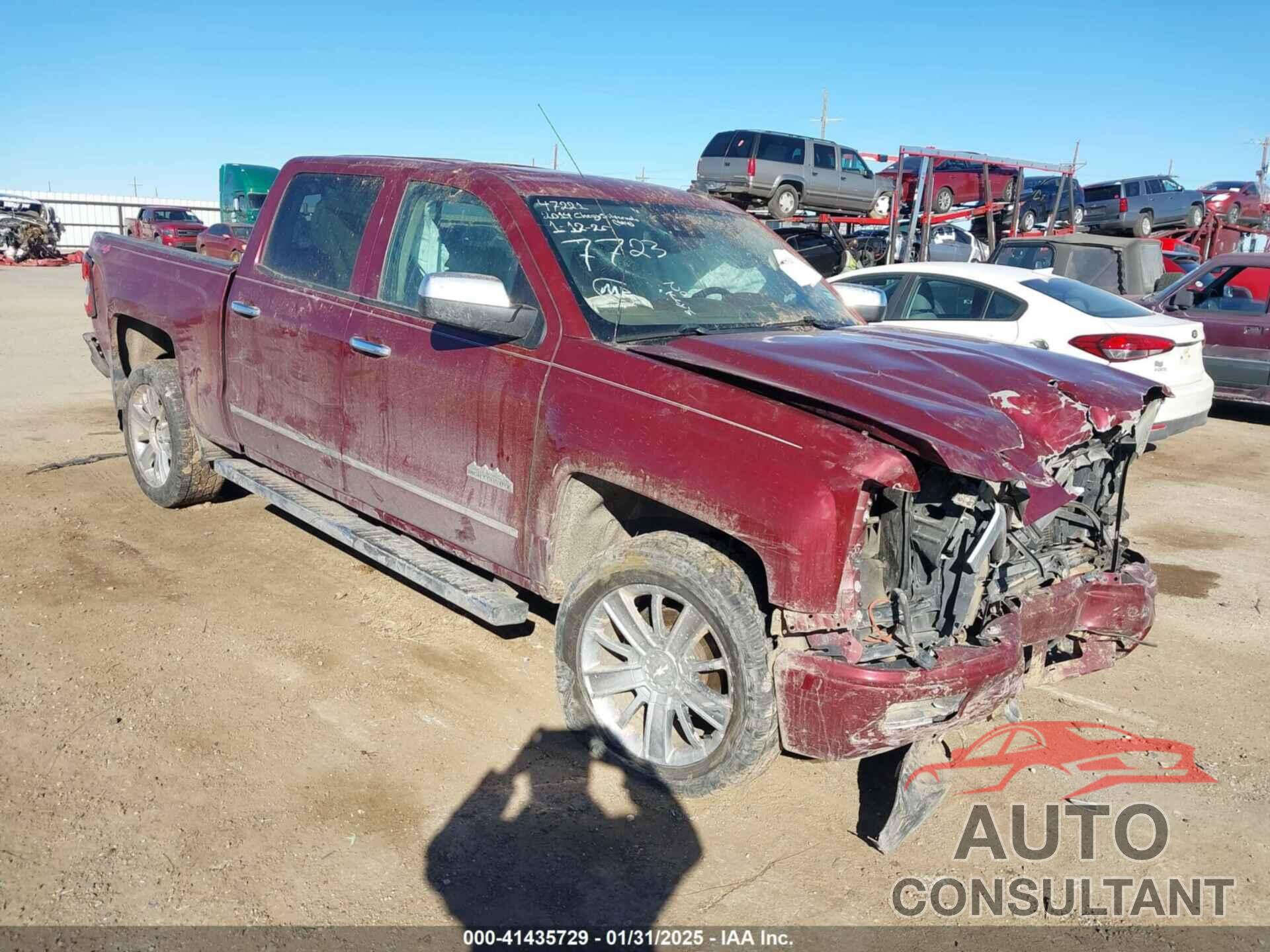 CHEVROLET SILVERADO 1500 2014 - 3GCUKTEC8EG317723