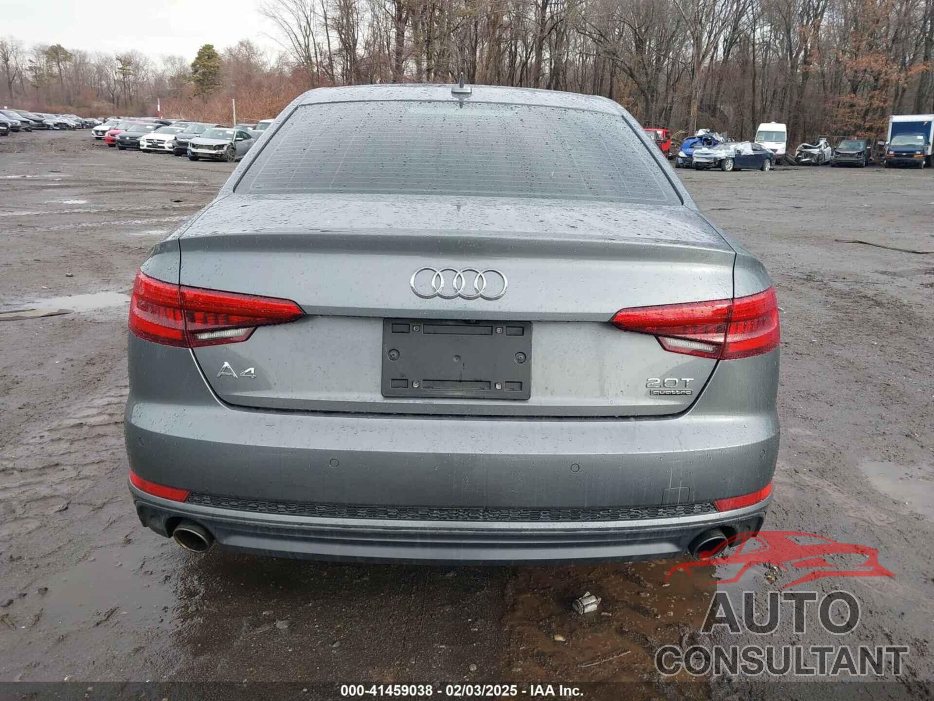 AUDI A4 2017 - WAUENAF48HN016269