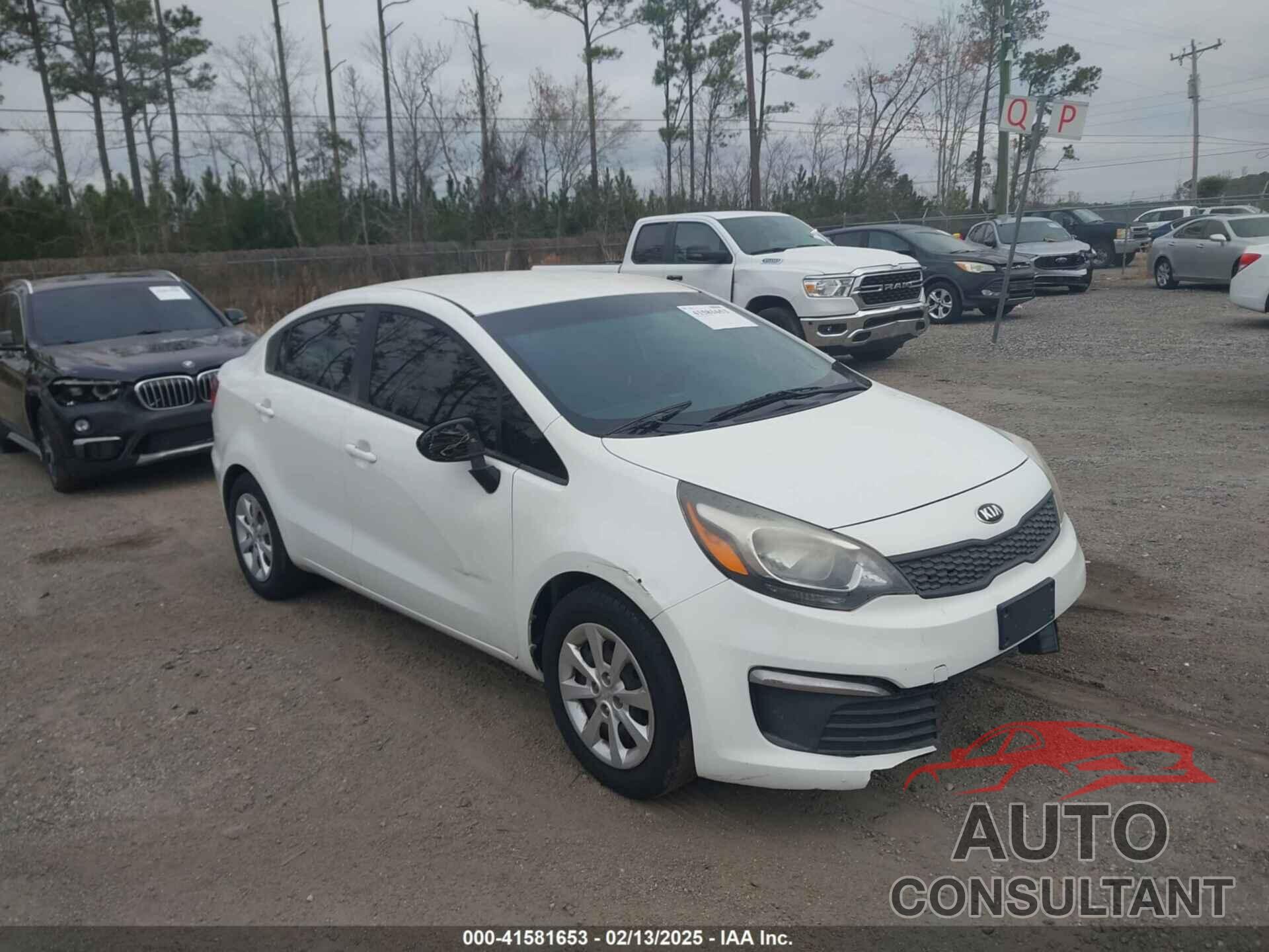 KIA RIO 2017 - KNADM4A33H6011053