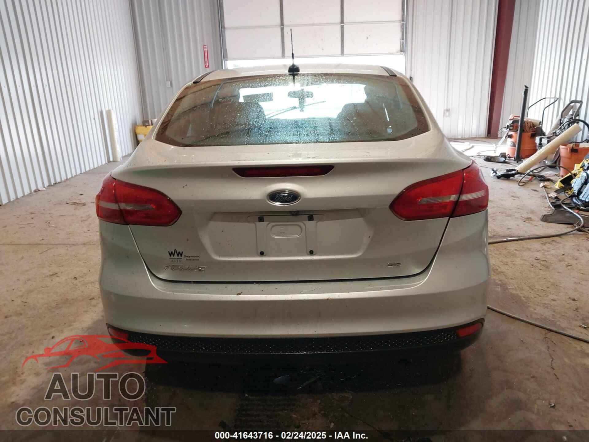FORD FOCUS 2017 - 1FADP3F20HL201534