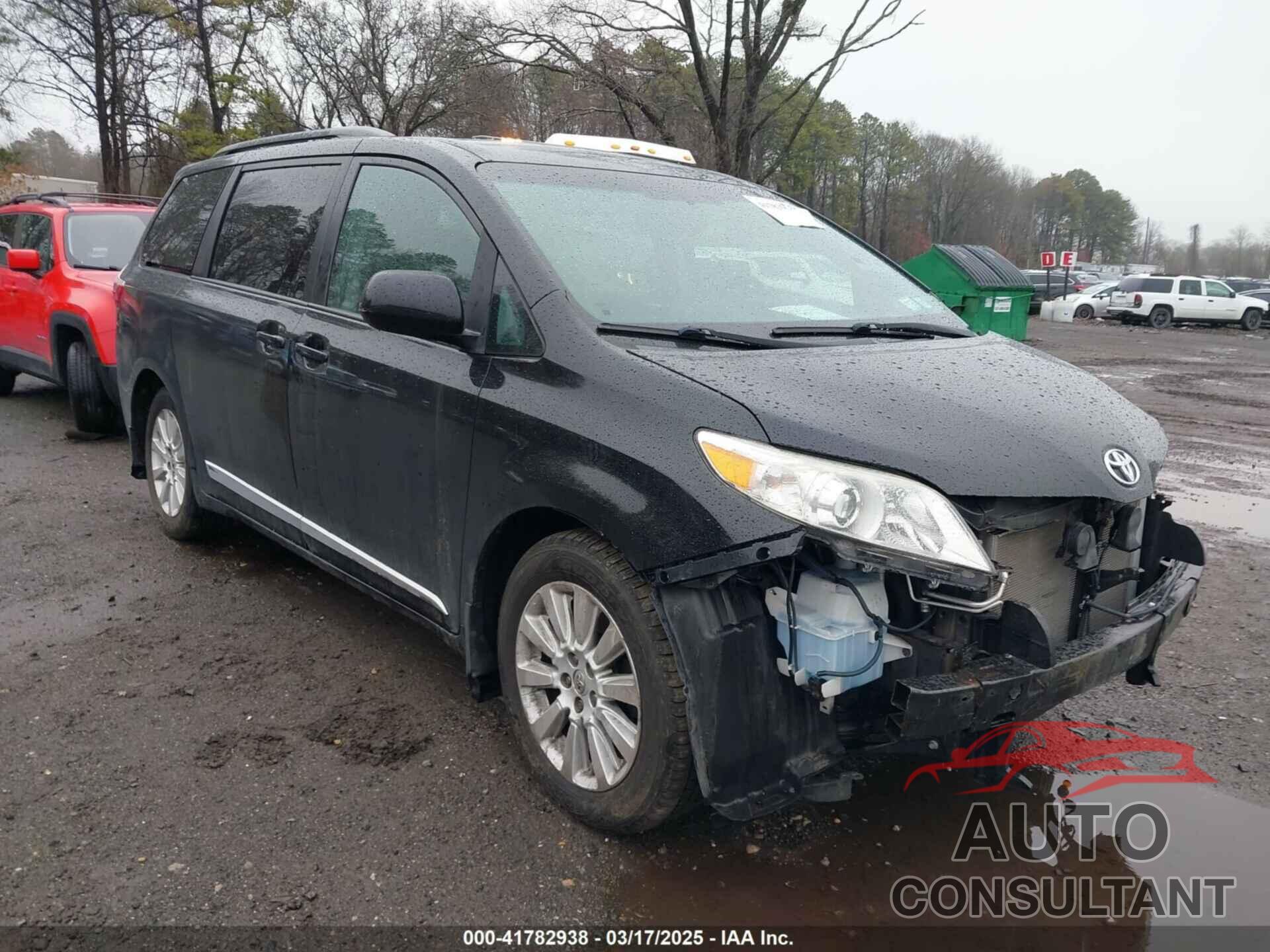 TOYOTA SIENNA 2015 - 5TDJK3DC9FS122964