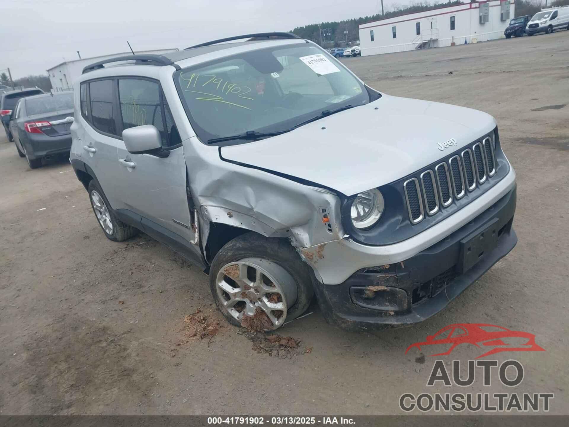 JEEP RENEGADE 2016 - ZACCJBBT9GPE07008