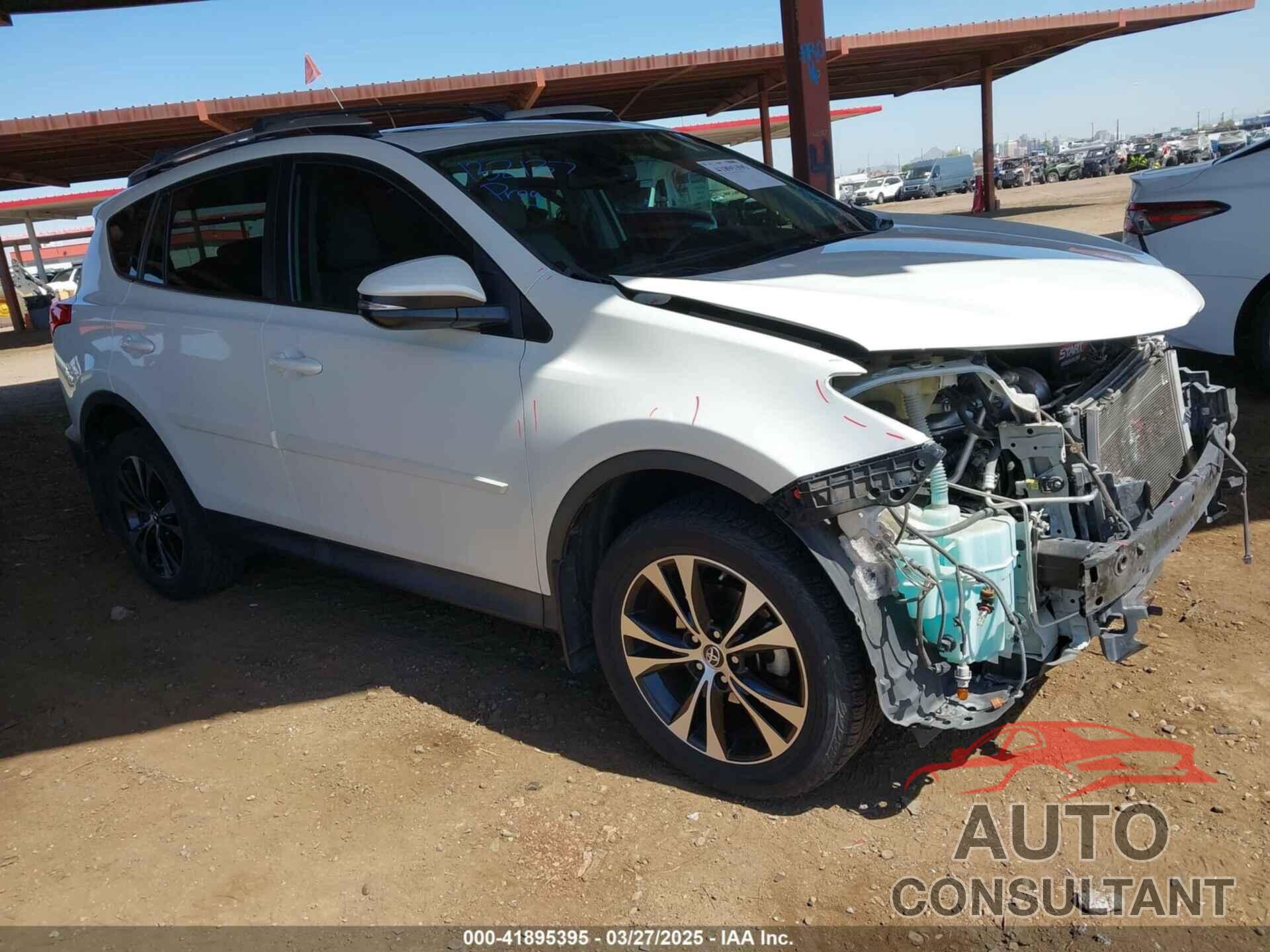 TOYOTA RAV4 2015 - 2T3DFREV0FW299373