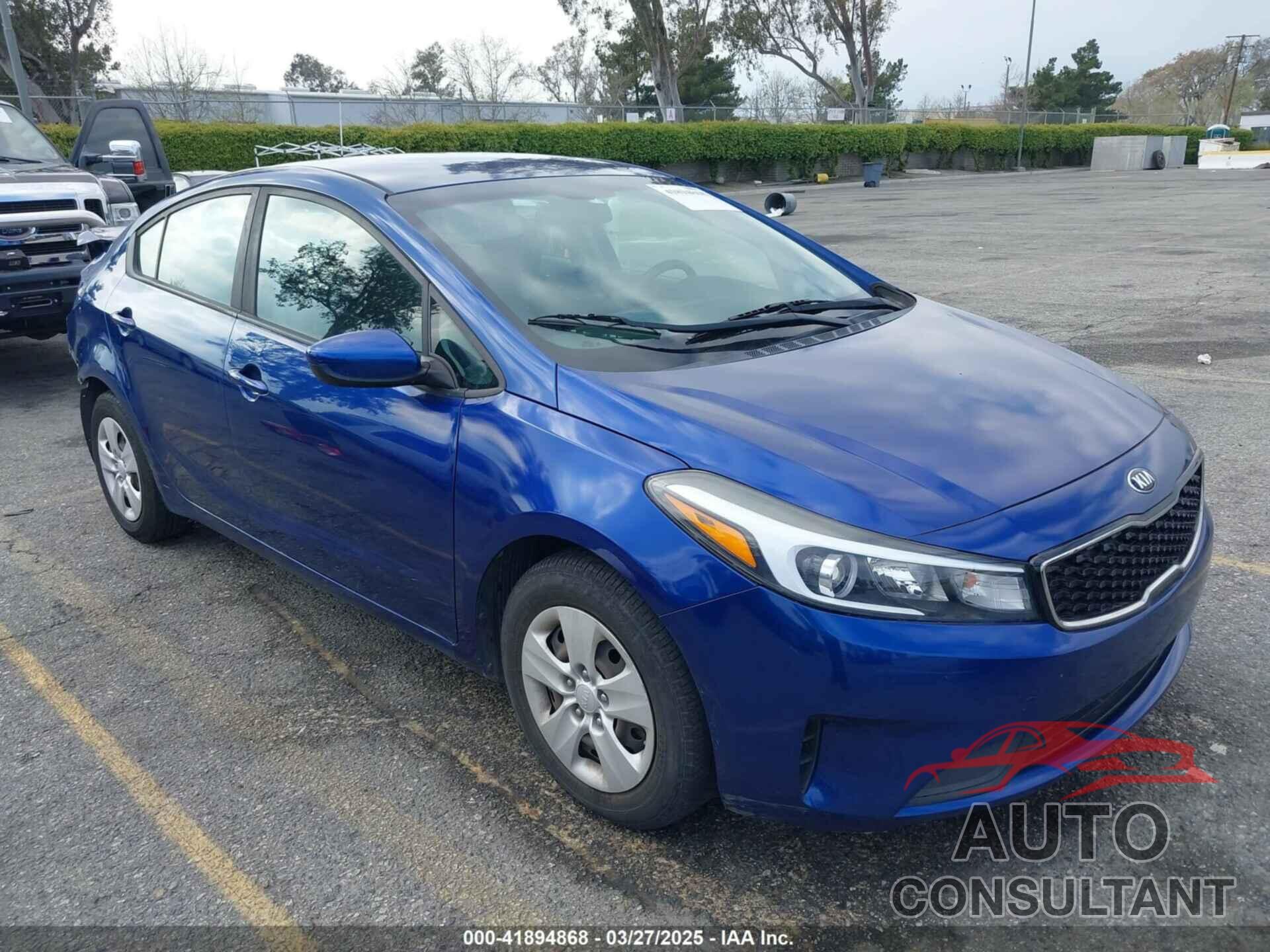KIA FORTE 2017 - 3KPFK4A74HE160960