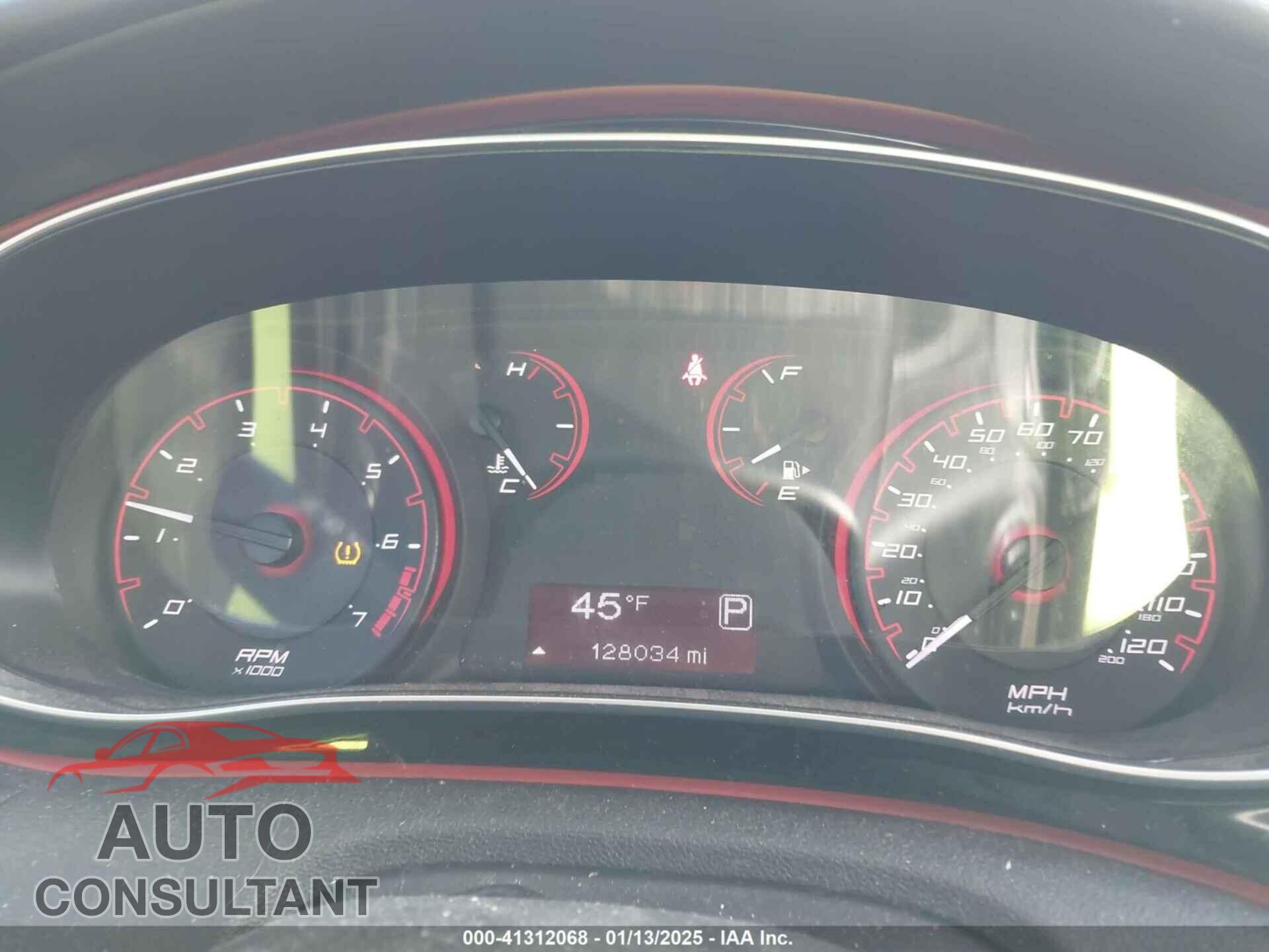 DODGE DART 2015 - 1C3CDFBB2FD174287