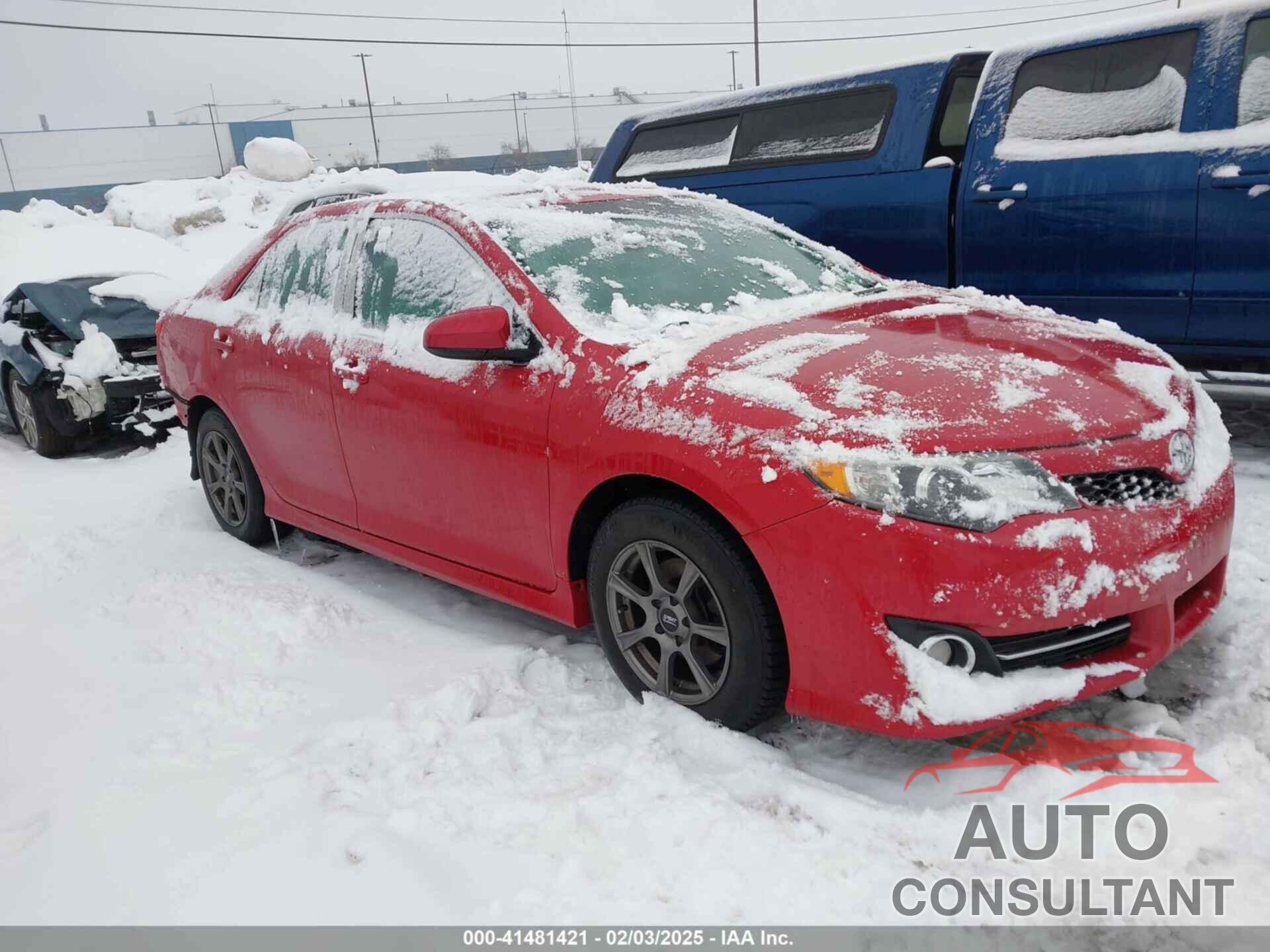 TOYOTA CAMRY 2012 - 4T1BF1FK9CU585241