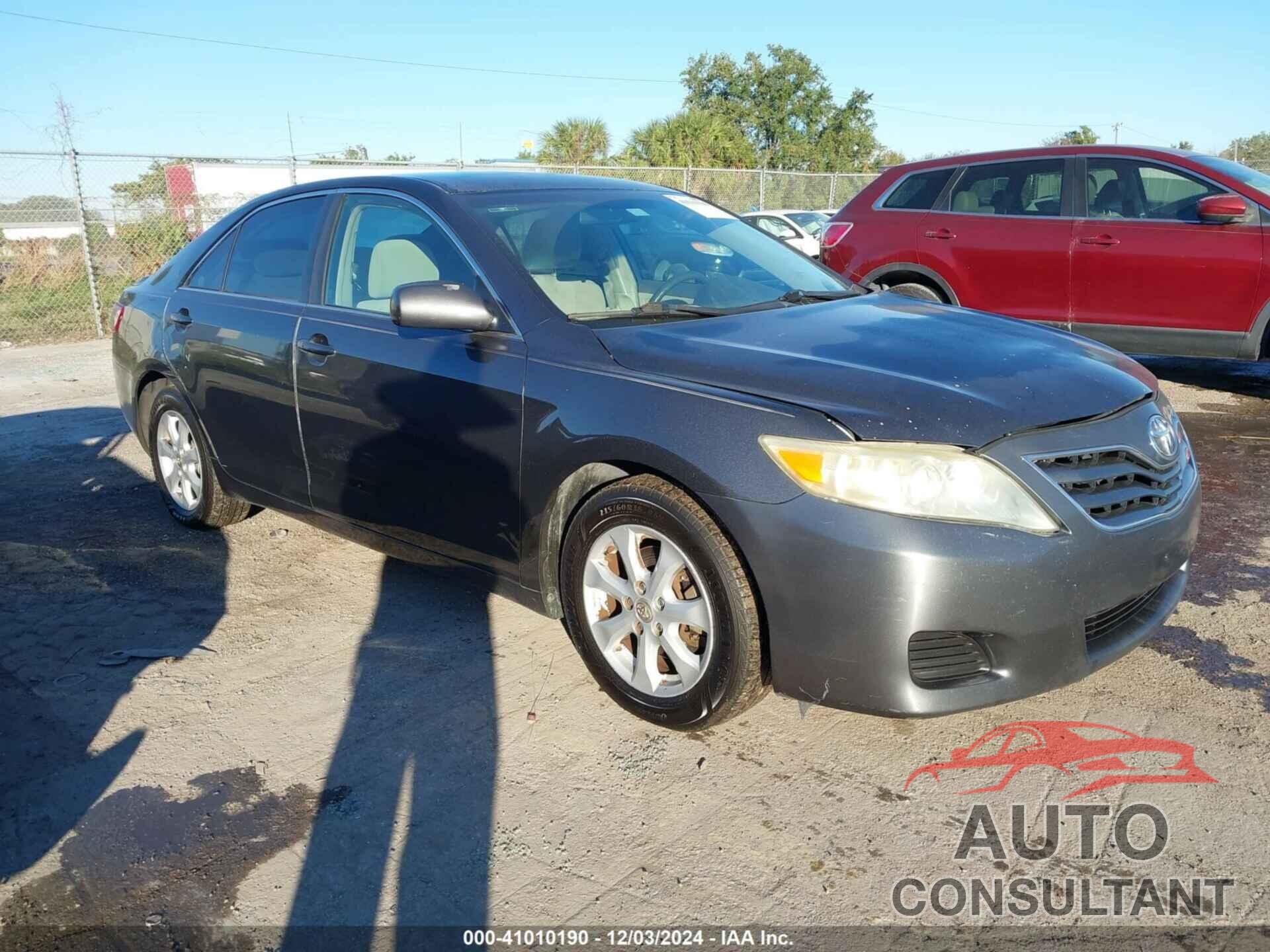 TOYOTA CAMRY 2010 - 4T1BF3EK3AU108329