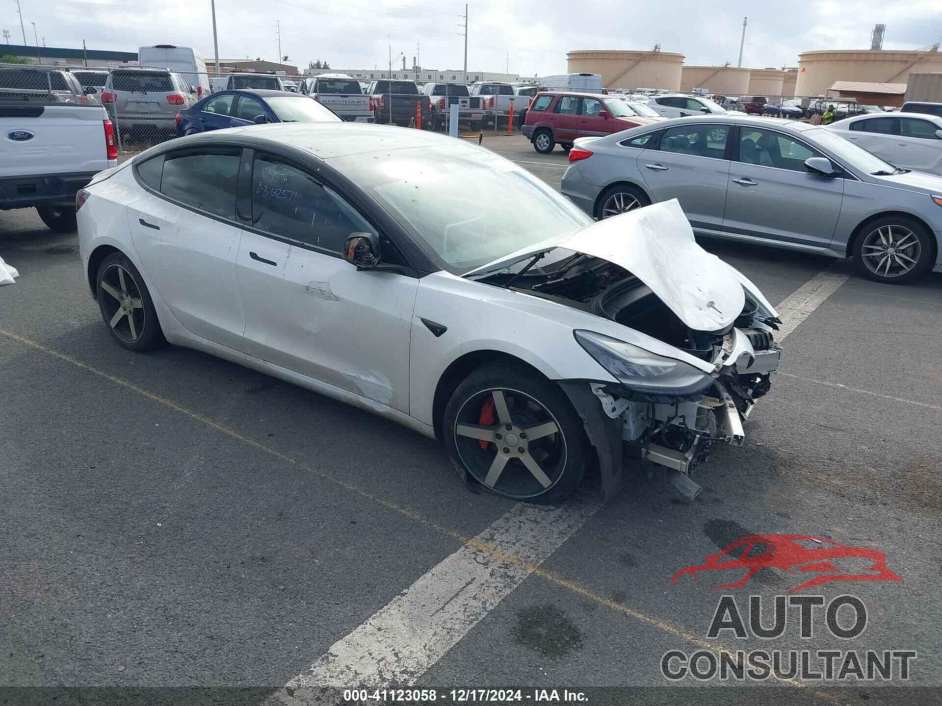 TESLA MODEL 3 2019 - 5YJ3E1EA6KF396946