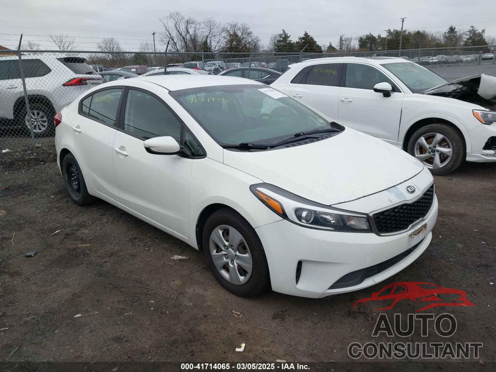 KIA FORTE 2017 - 3KPFK4A77HE111123