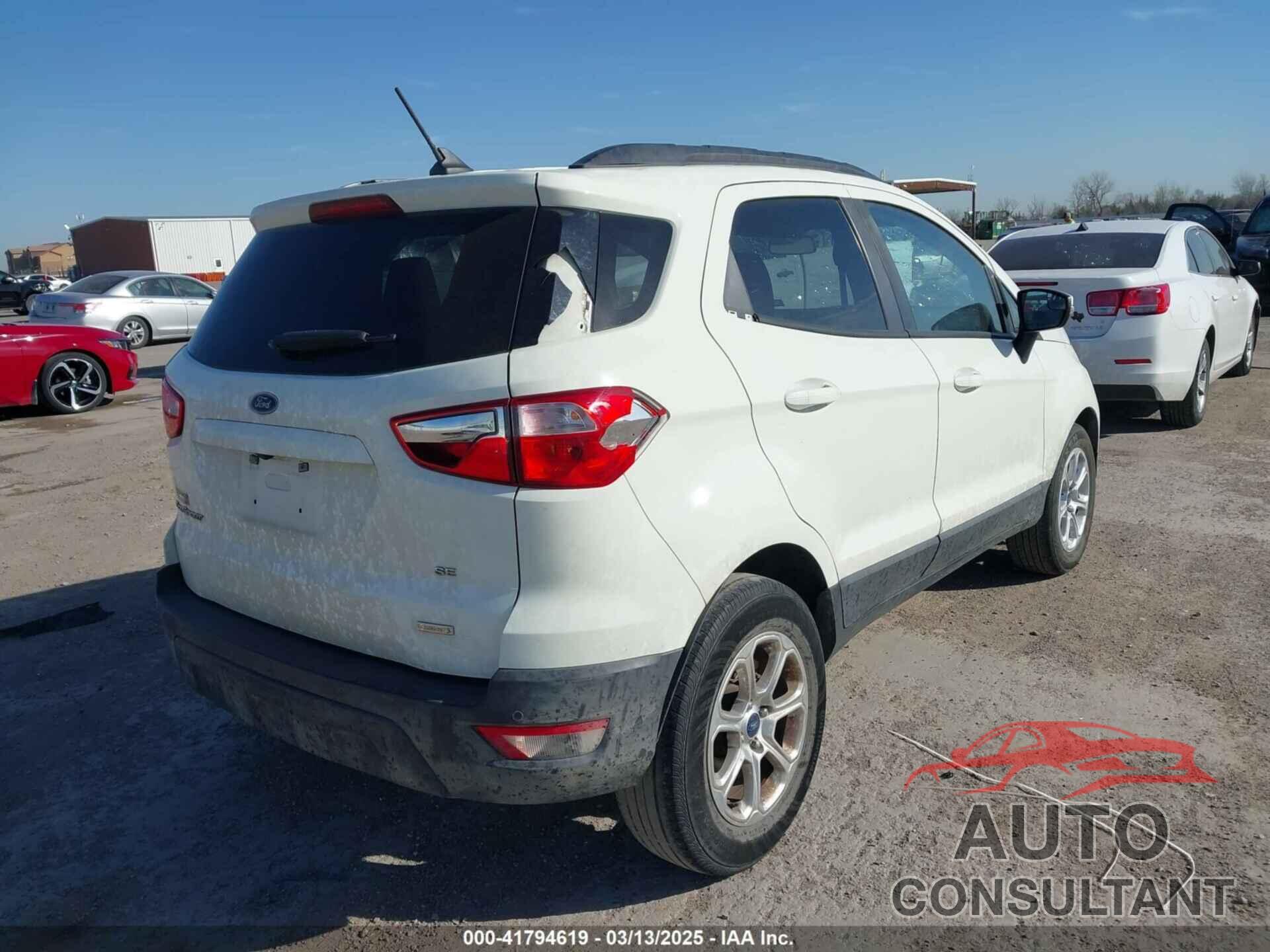 FORD ECOSPORT 2019 - MAJ3S2GE7KC277675