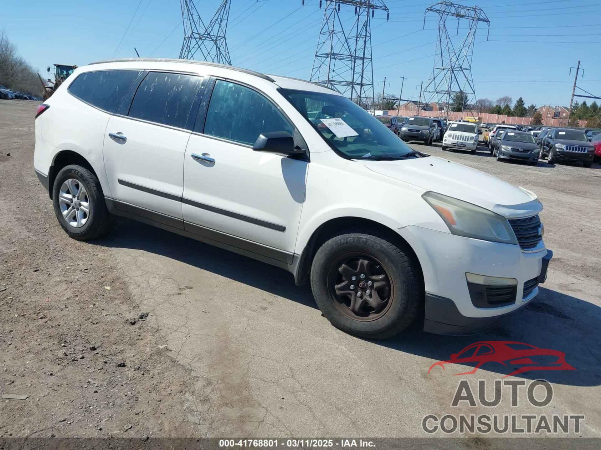 CHEVROLET TRAVERSE 2013 - 1GNKRFEDXDJ107187