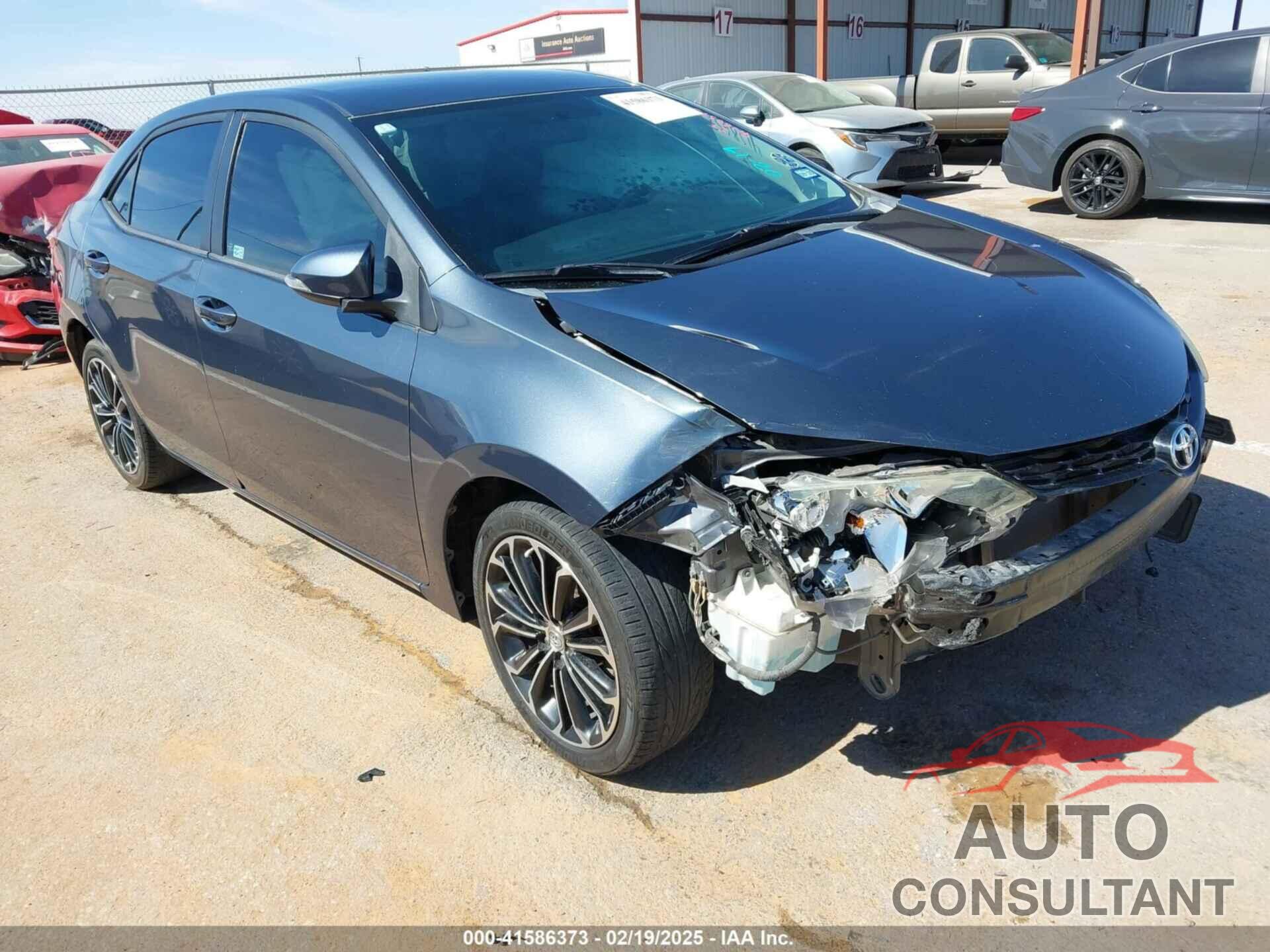 TOYOTA COROLLA 2016 - 5YFBURHE7GP400378