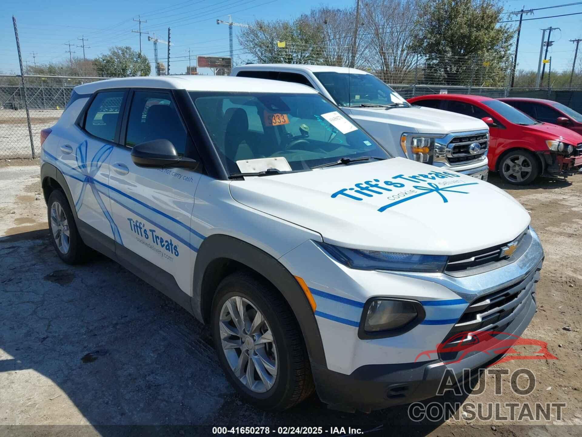 CHEVROLET TRAILBLAZER 2022 - KL79MMS25NB101190
