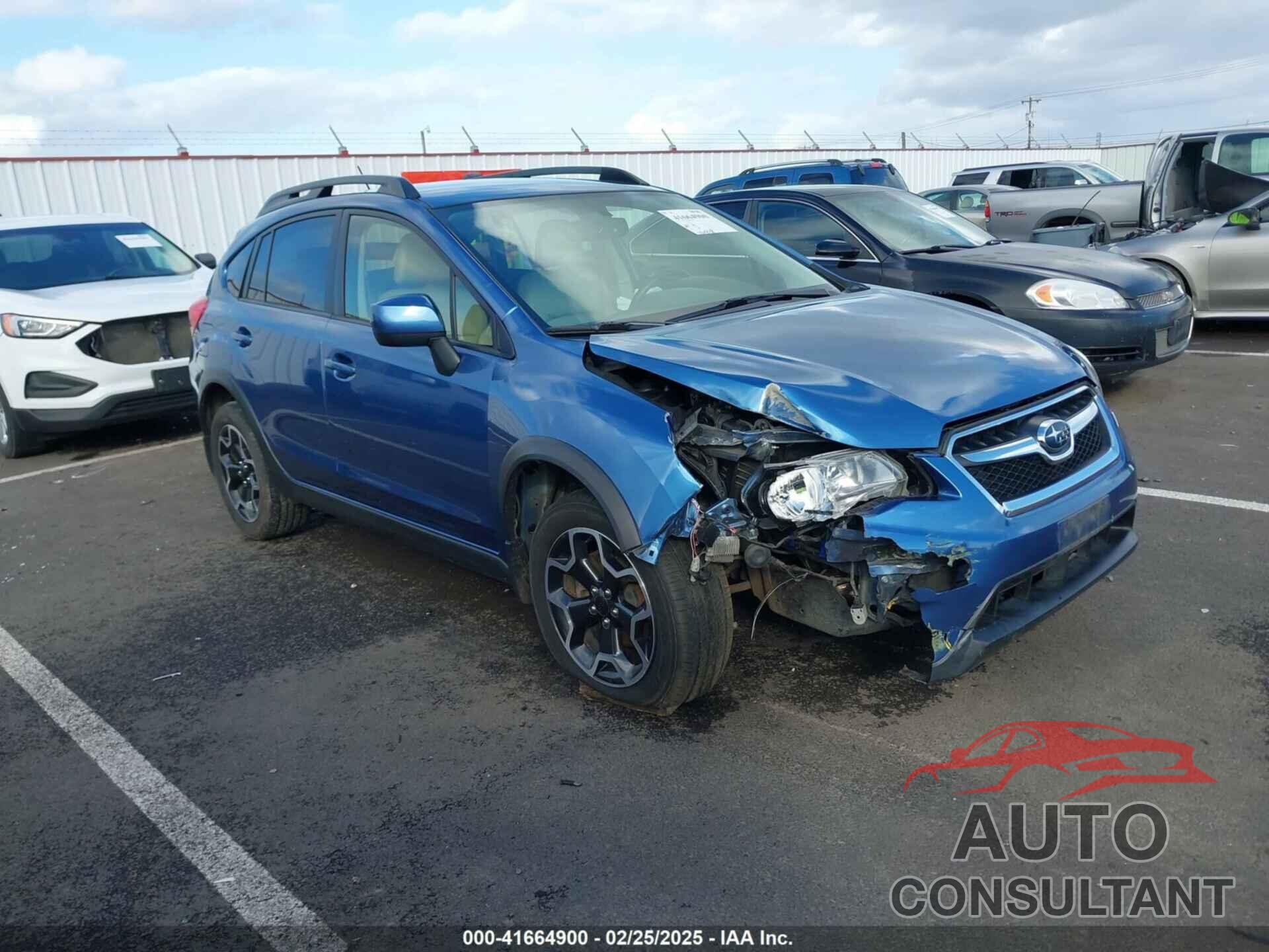 SUBARU XV CROSSTREK 2014 - JF2GPAGC3E8264551