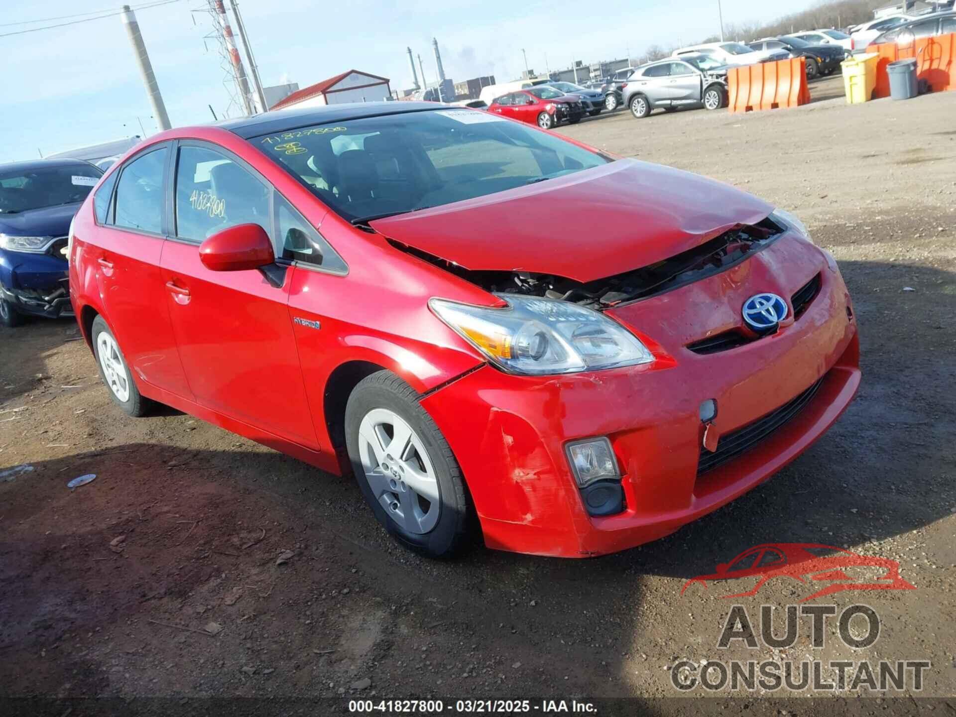 TOYOTA PRIUS 2010 - JTDKN3DU7A0138998